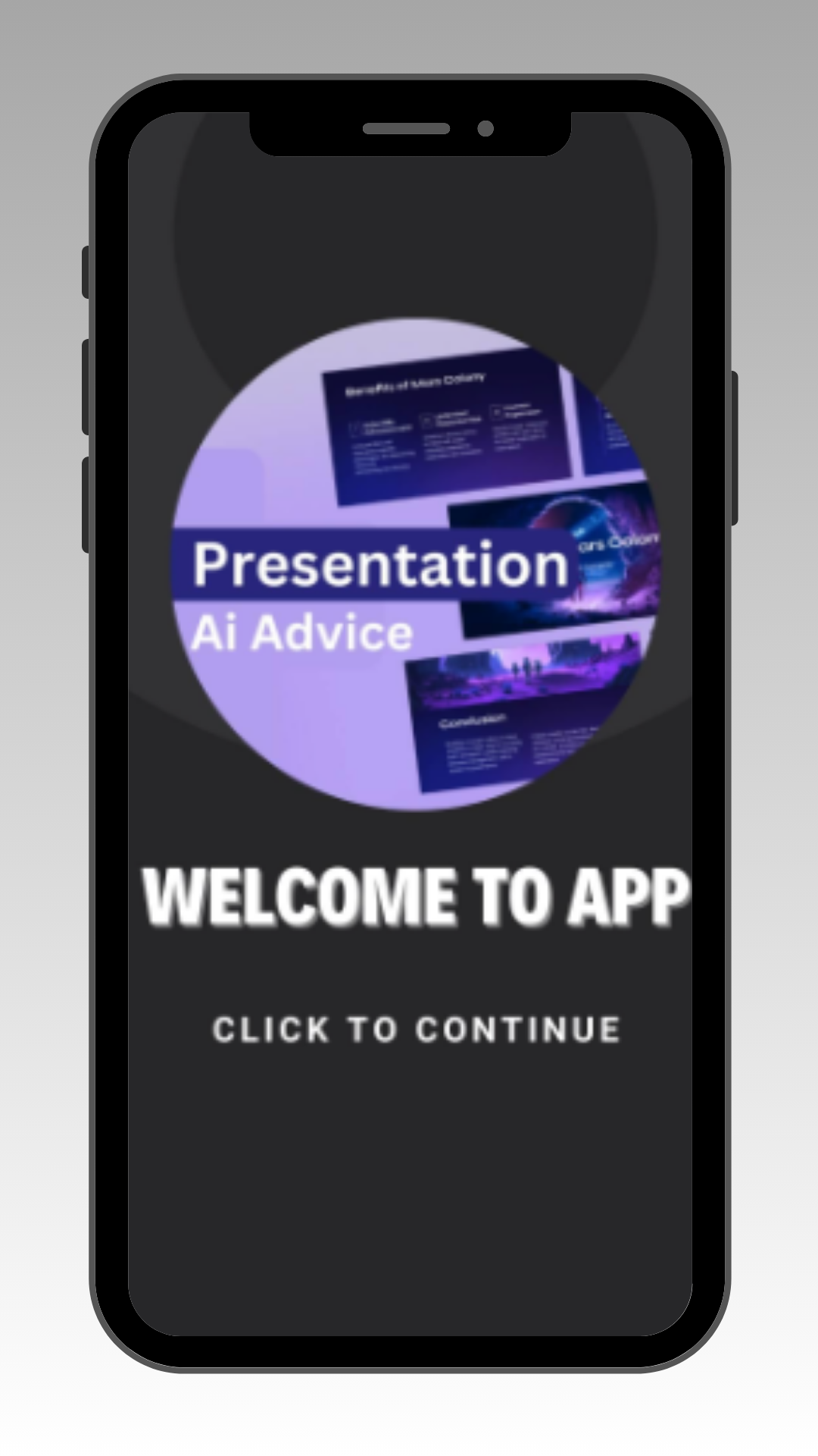 اسکرین شات 1 برنامه Gamma Presentation Ai Hints