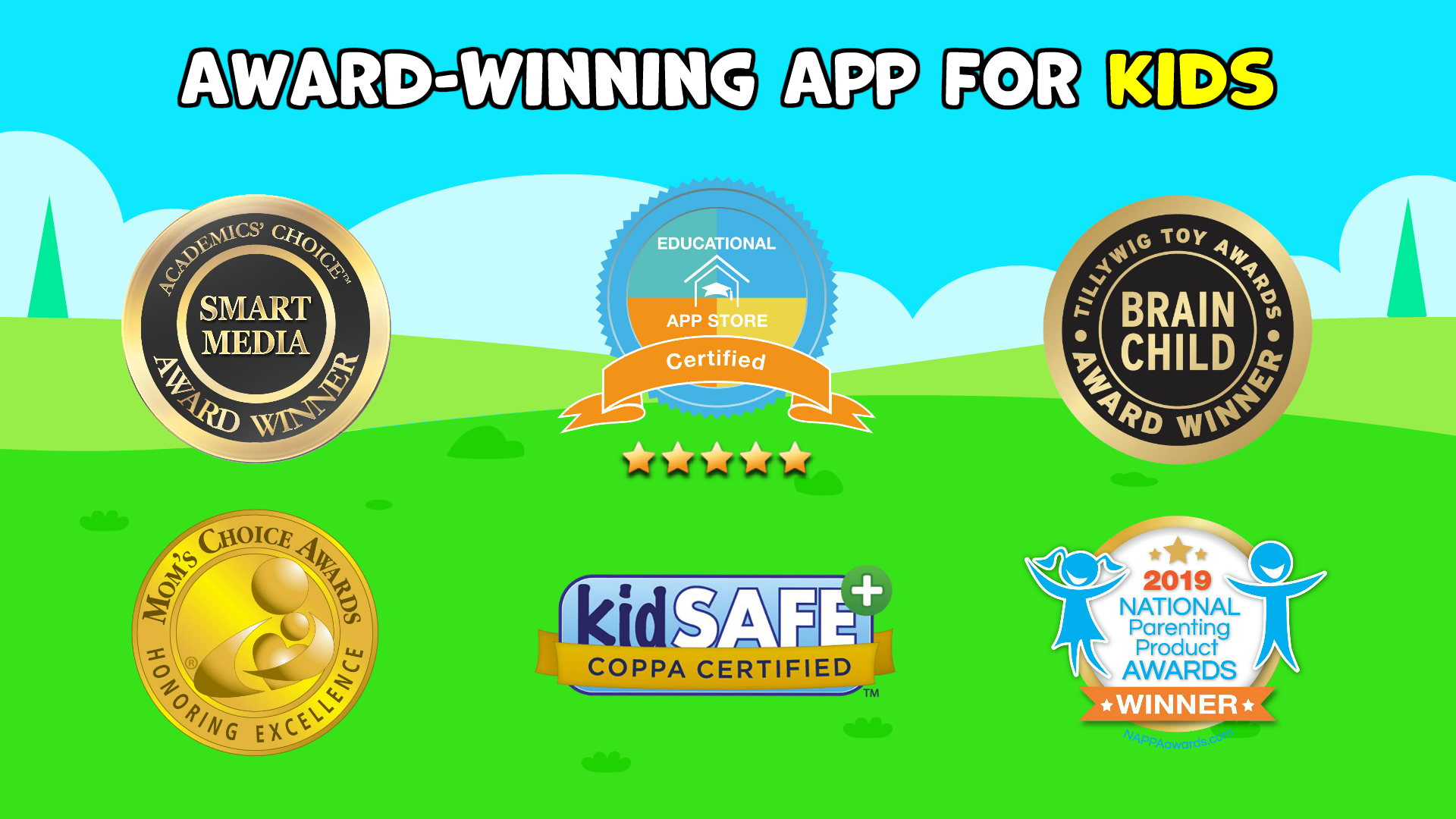 اسکرین شات 2 برنامه KidloLand Toddler & Kids Games