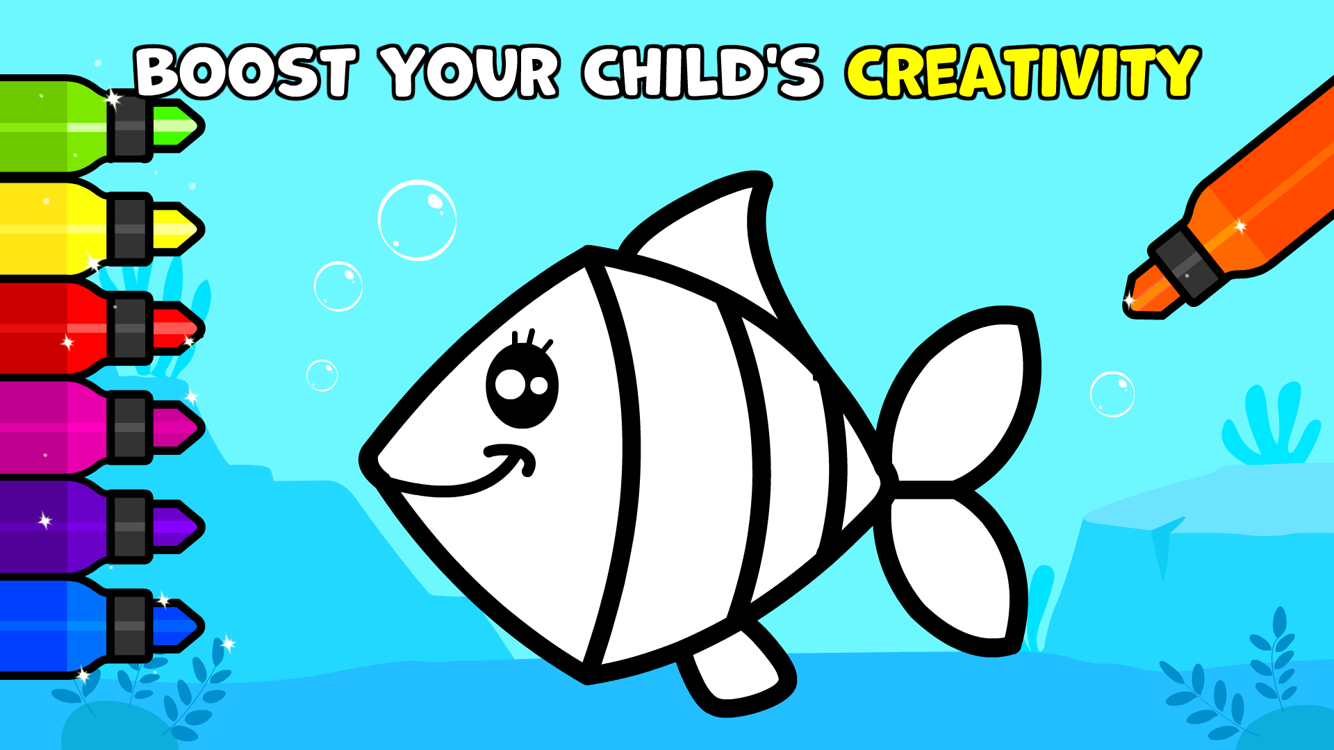 اسکرین شات 4 برنامه KidloLand Toddler & Kids Games