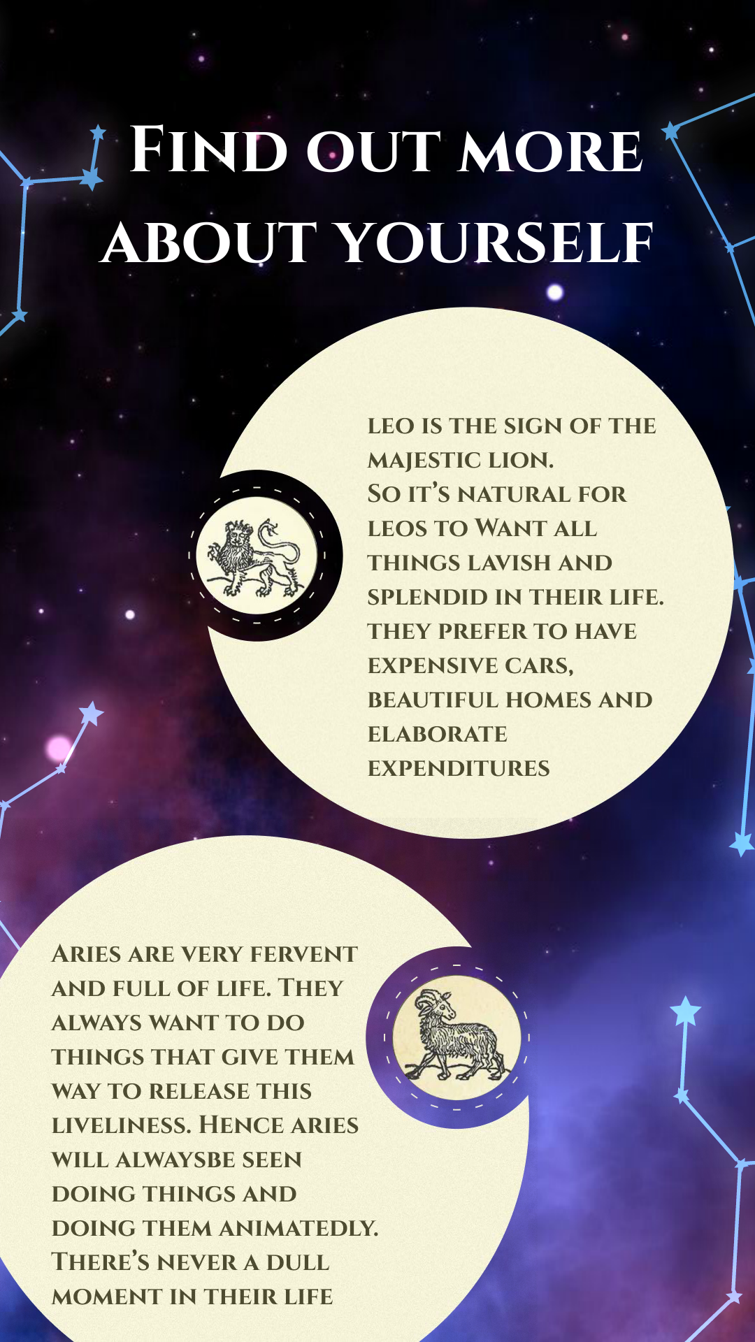 اسکرین شات 3 برنامه Daily Horoscope - Zodiac Signs