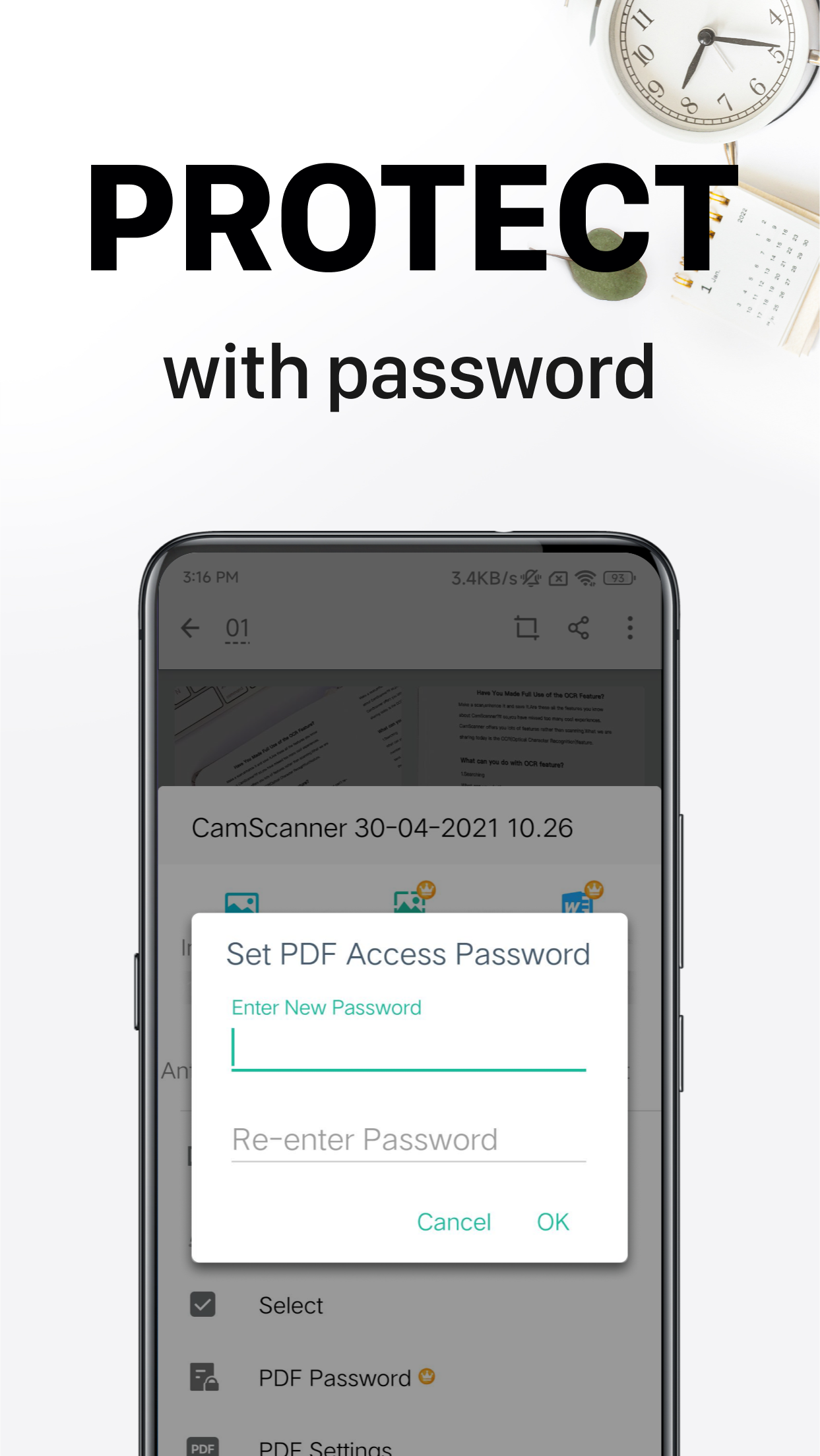 اسکرین شات 8 برنامه کم اسکنر - CamScanner
