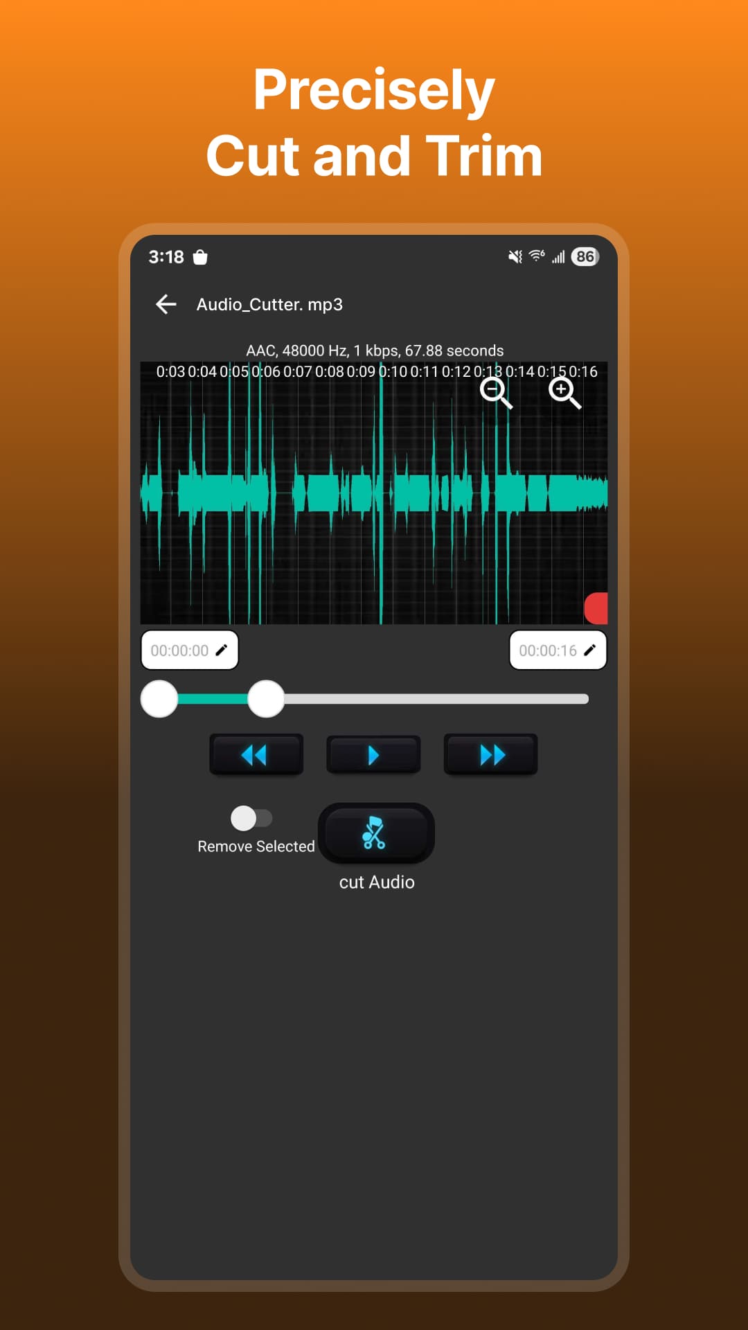 اسکرین شات 7 برنامه Audio Video Noise Reducer