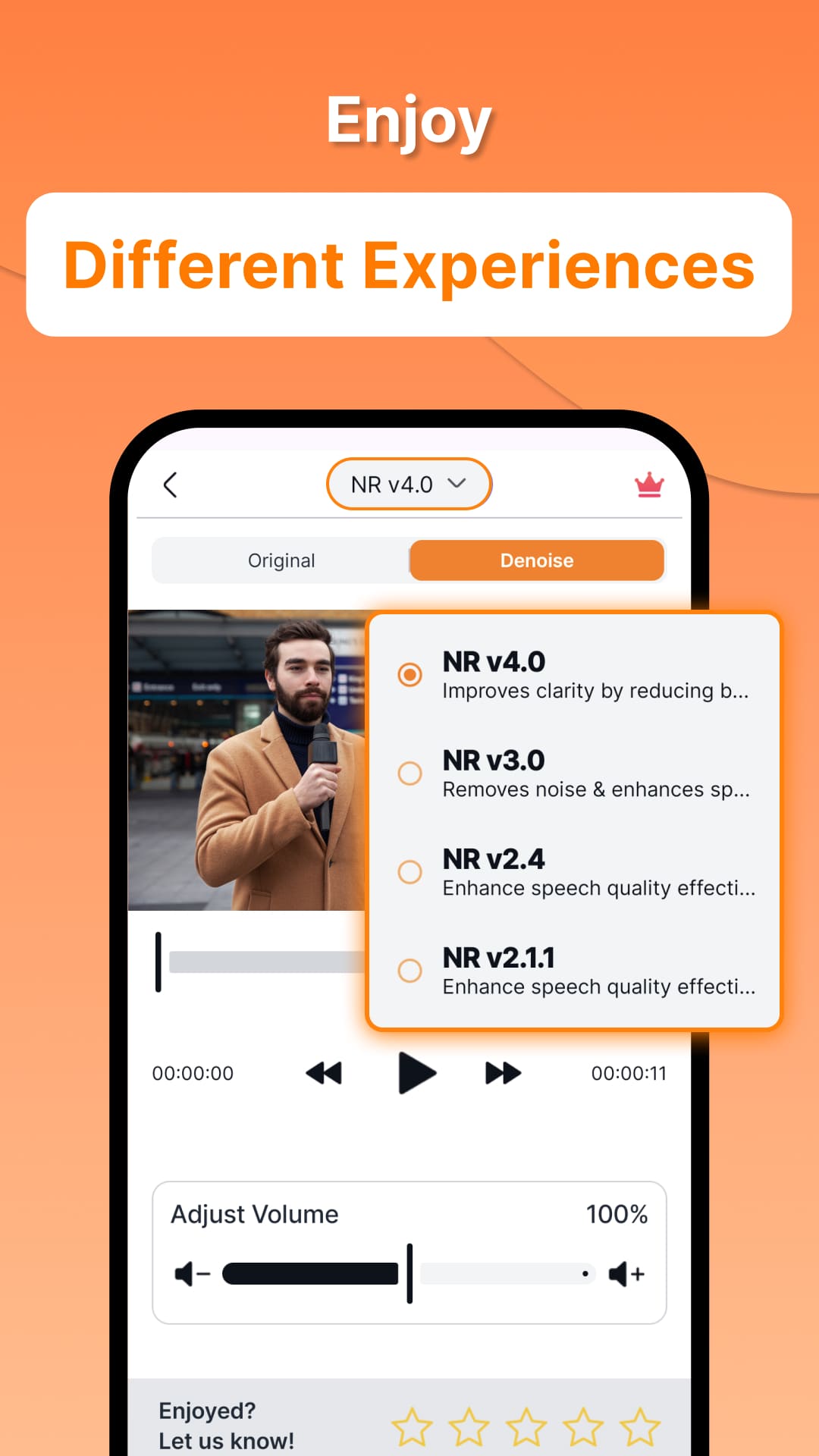 اسکرین شات 4 برنامه Boost Audio Voice Reduce Noise