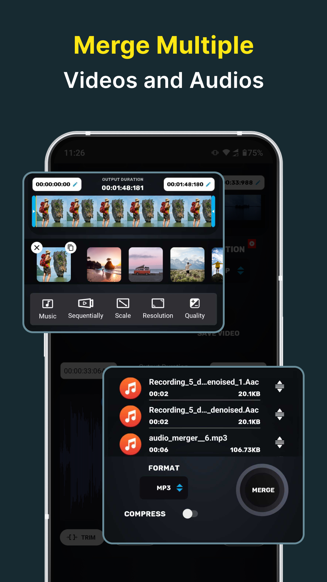 اسکرین شات 4 برنامه Video Converter, Compressor