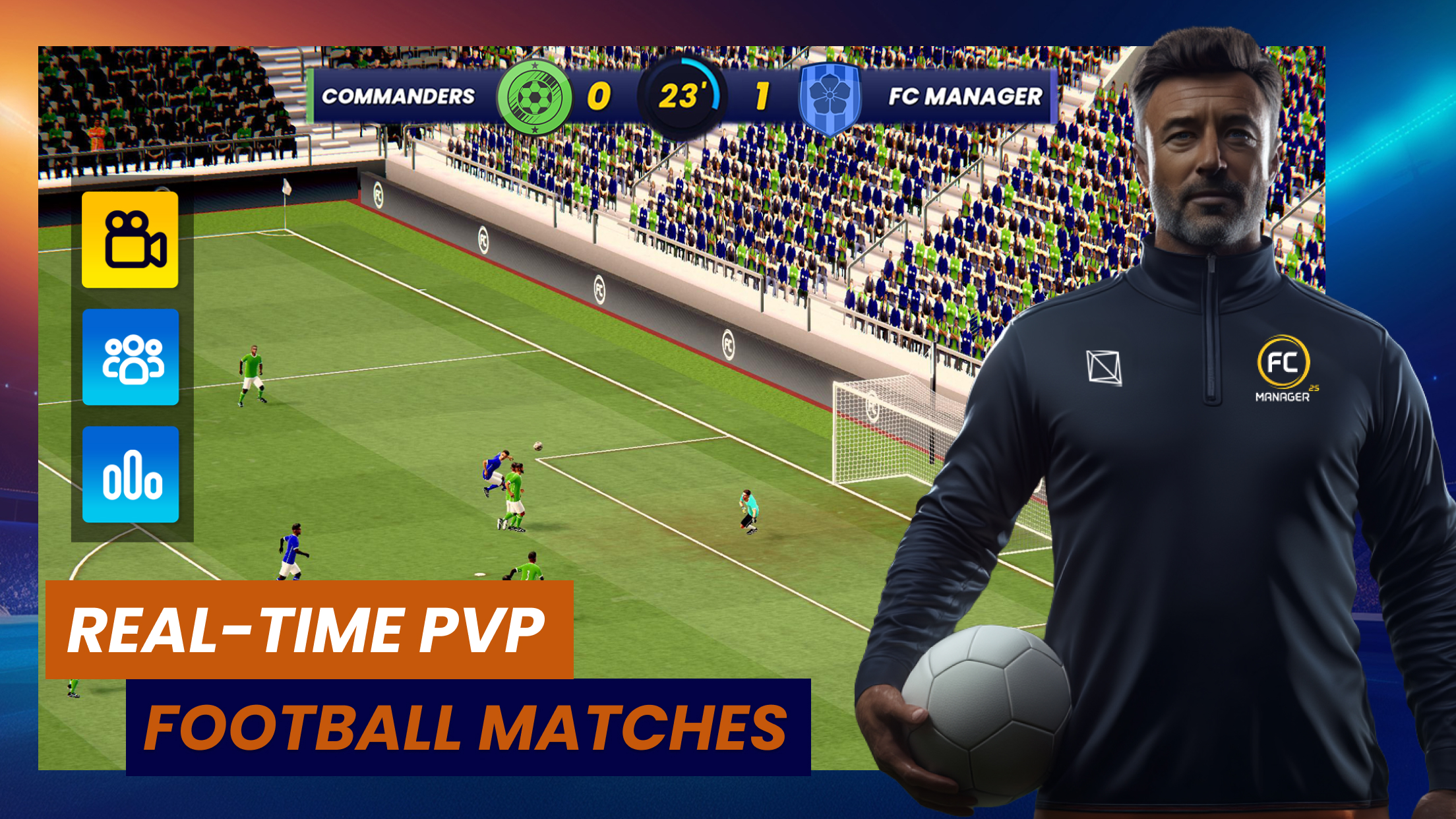 اسکرین شات 1 بازی FC Manager 26 - Football Game