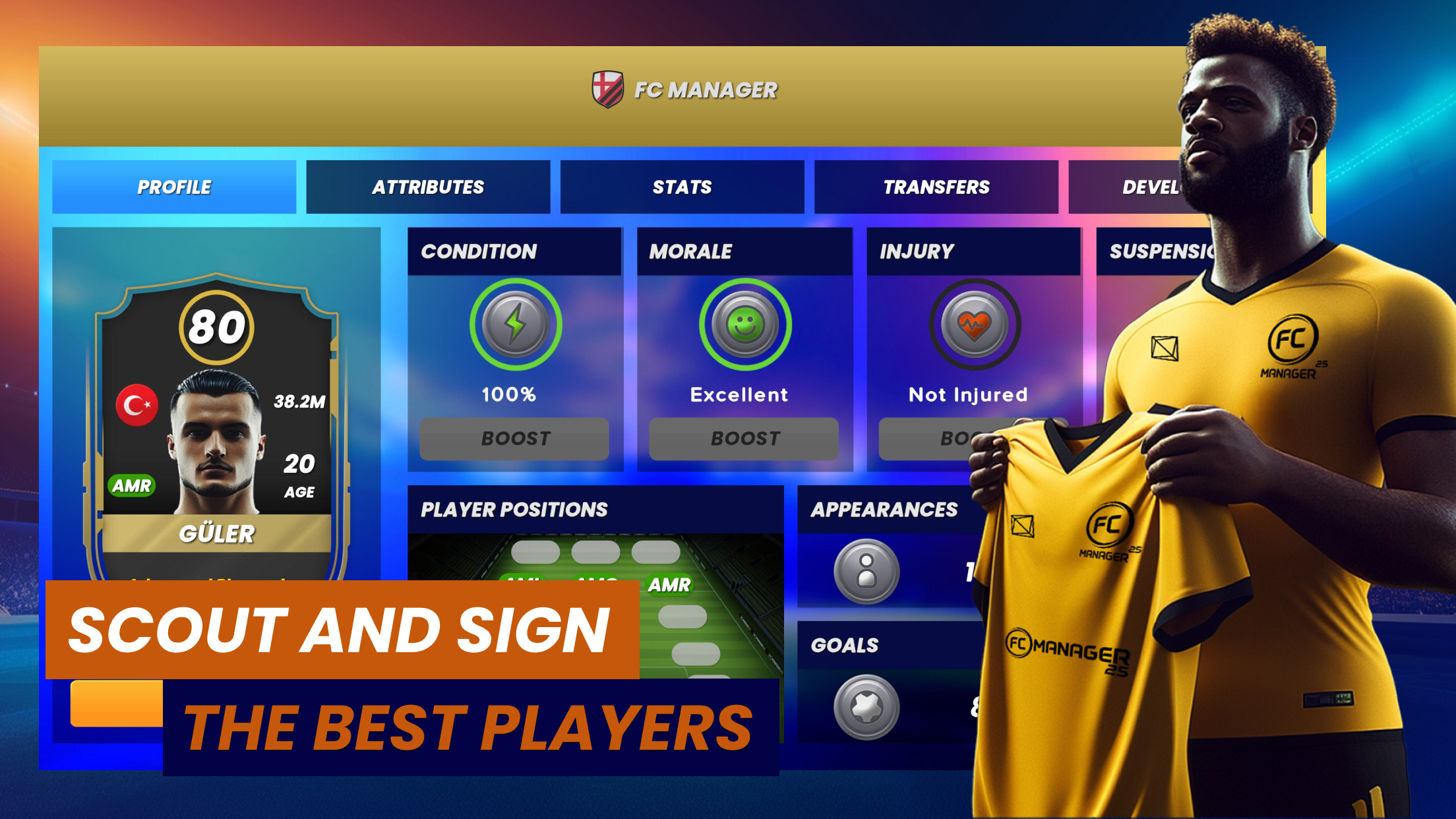 اسکرین شات 5 بازی FC Manager 26 - Football Game