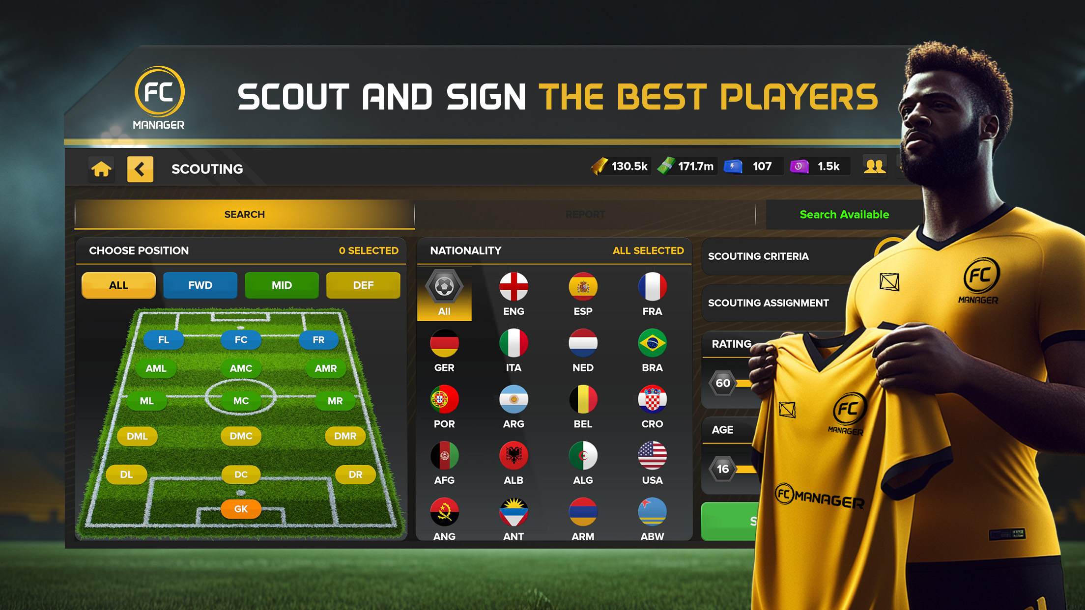 اسکرین شات 3 بازی FC Manager 26 - Football Game