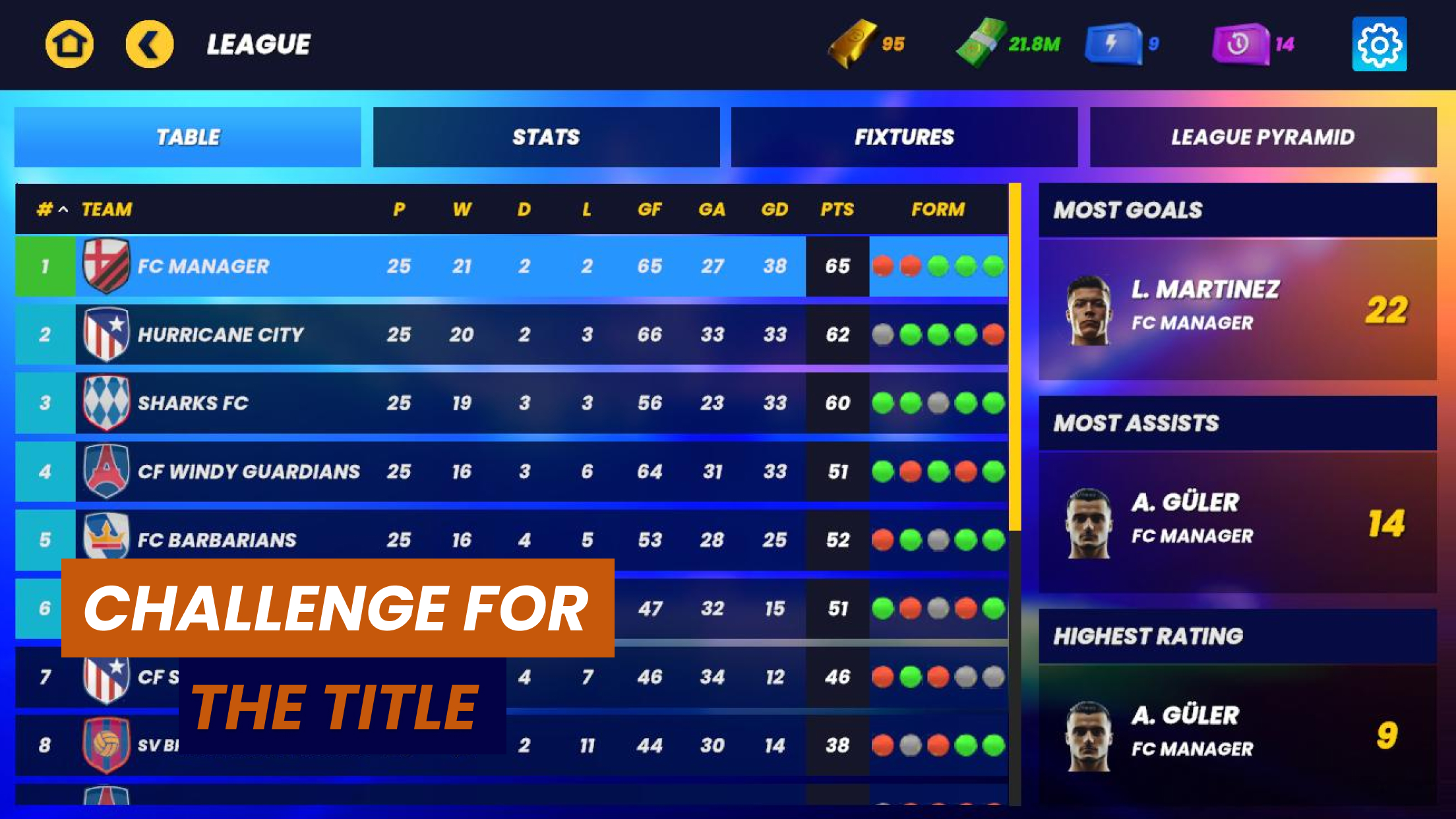 اسکرین شات 3 بازی FC Manager 26 - Football Game