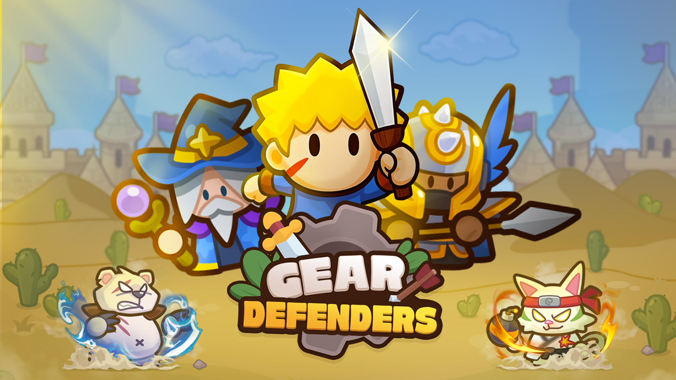 اسکرین شات 6 بازی Gear Defenders