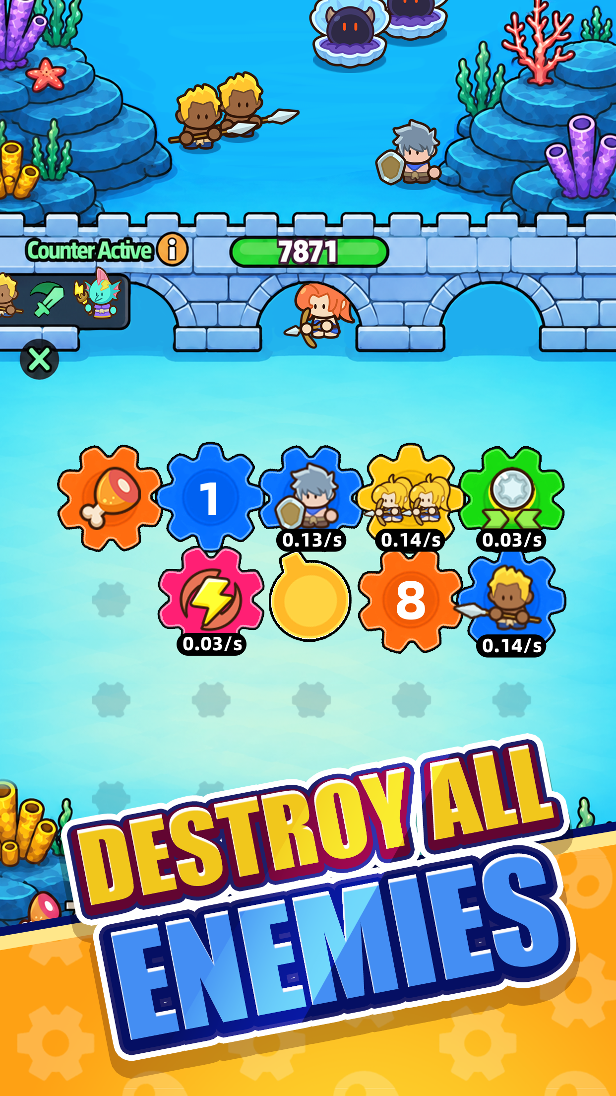 اسکرین شات 3 بازی Gear Defenders