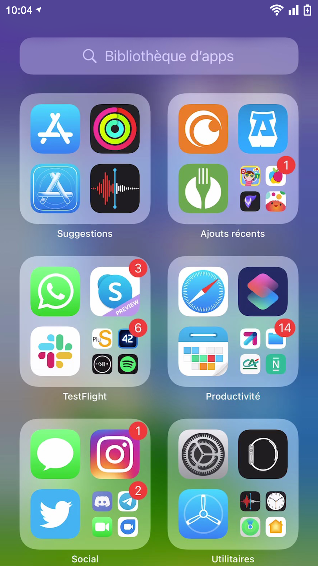 اسکرین شات 2 برنامه Iphone Launcher