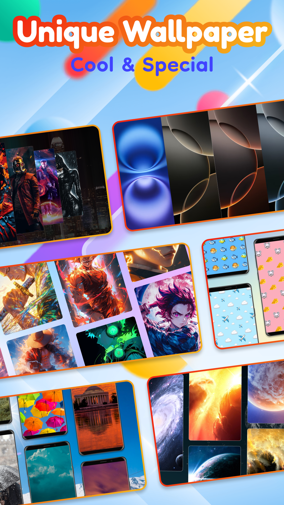 اسکرین شات 8 برنامه Wallpaper for iPhone - IOS 18