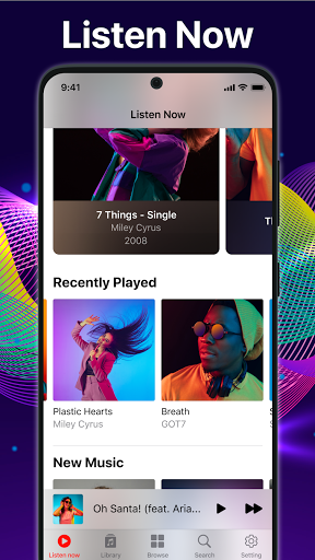 اسکرین شات 1 برنامه iPlayer OS14: Music Free Player 2021 - EQ Player