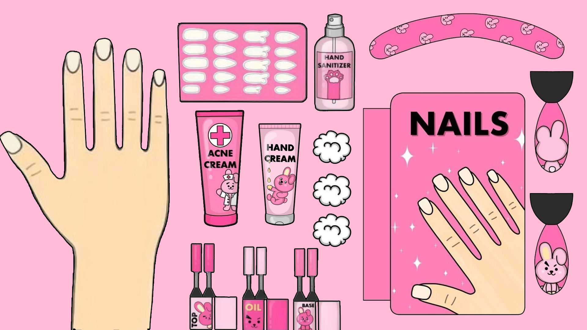 اسکرین شات 3 بازی DIY Makeup Games DIY Face Mask
