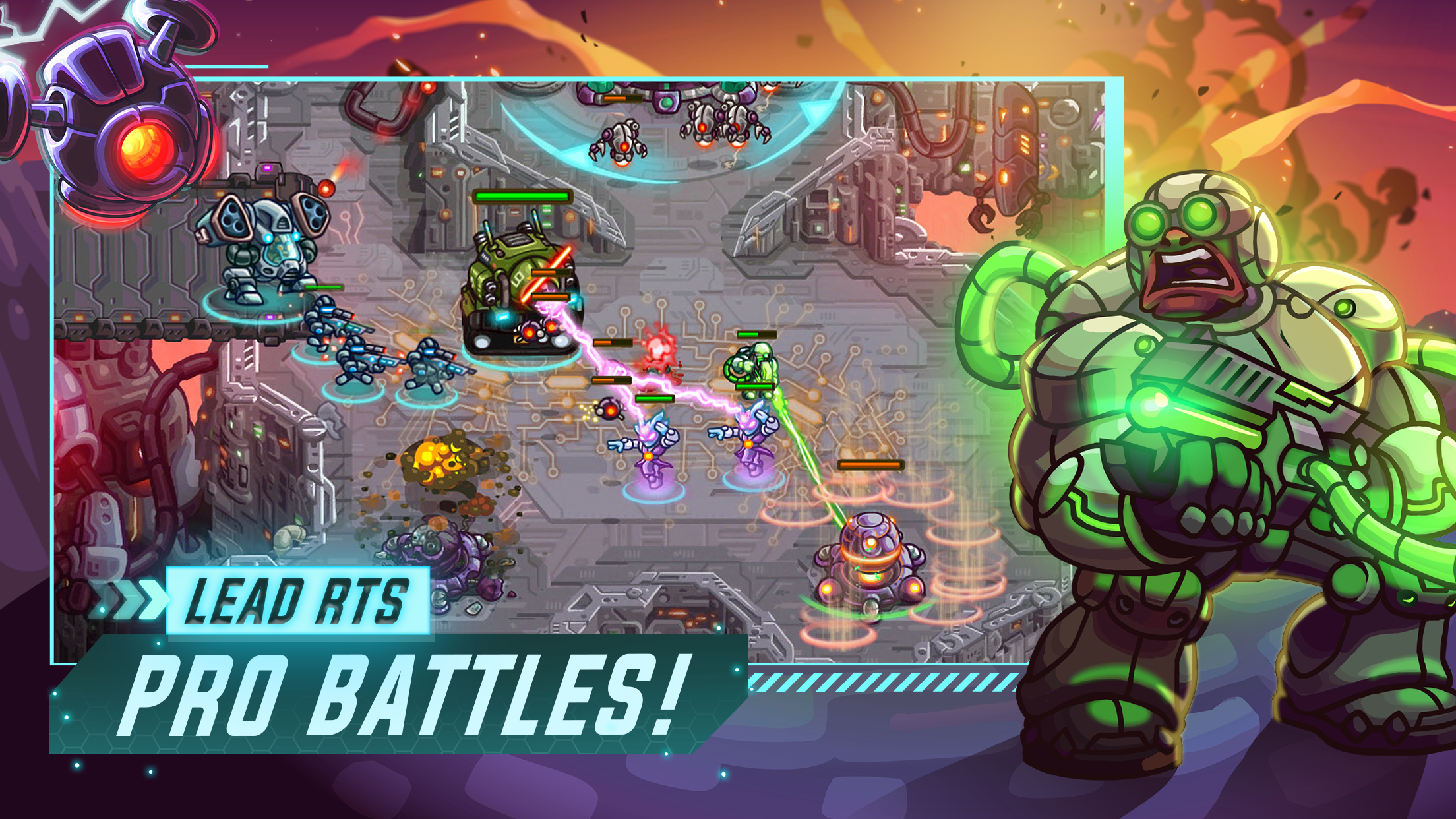 اسکرین شات 4 بازی Iron Marines Offline Strategy