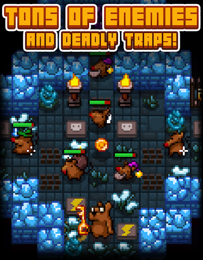 اسکرین شات 5 بازی Rogue Grinders: Roguelike Dungeon RPG