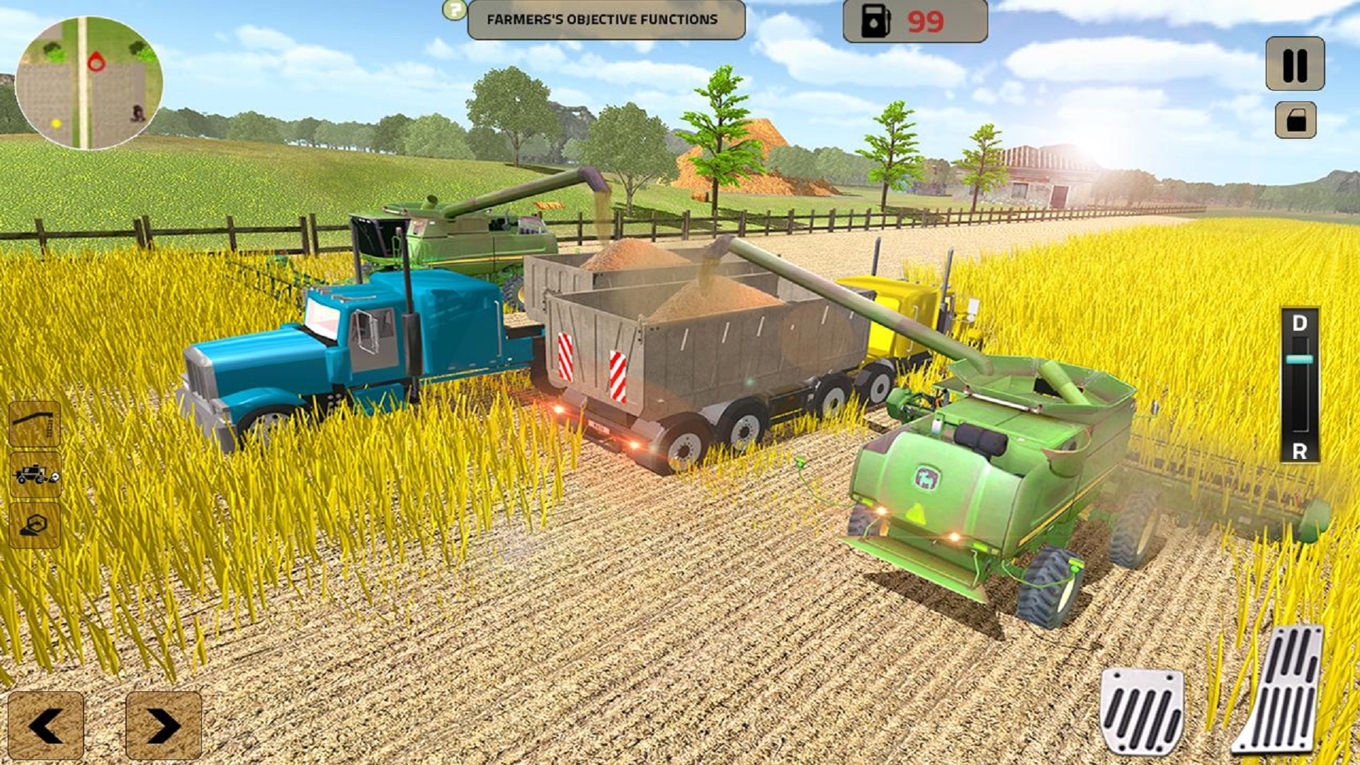 اسکرین شات 1 بازی Real Tractor Farming Simulator