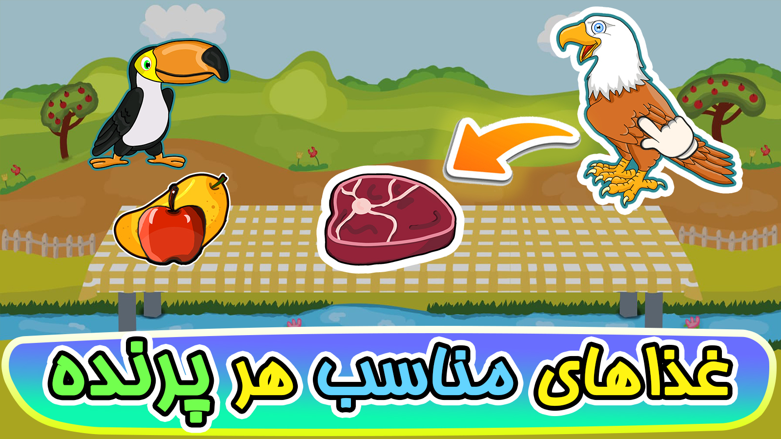 اسکرین شات 11 بازی ‏‏‏‏‏‏‏‏بازی های کودک۴: پرندگان