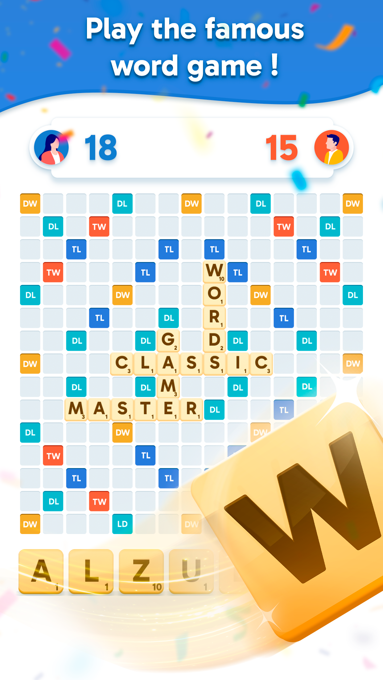 اسکرین شات 1 بازی Word Game Classic