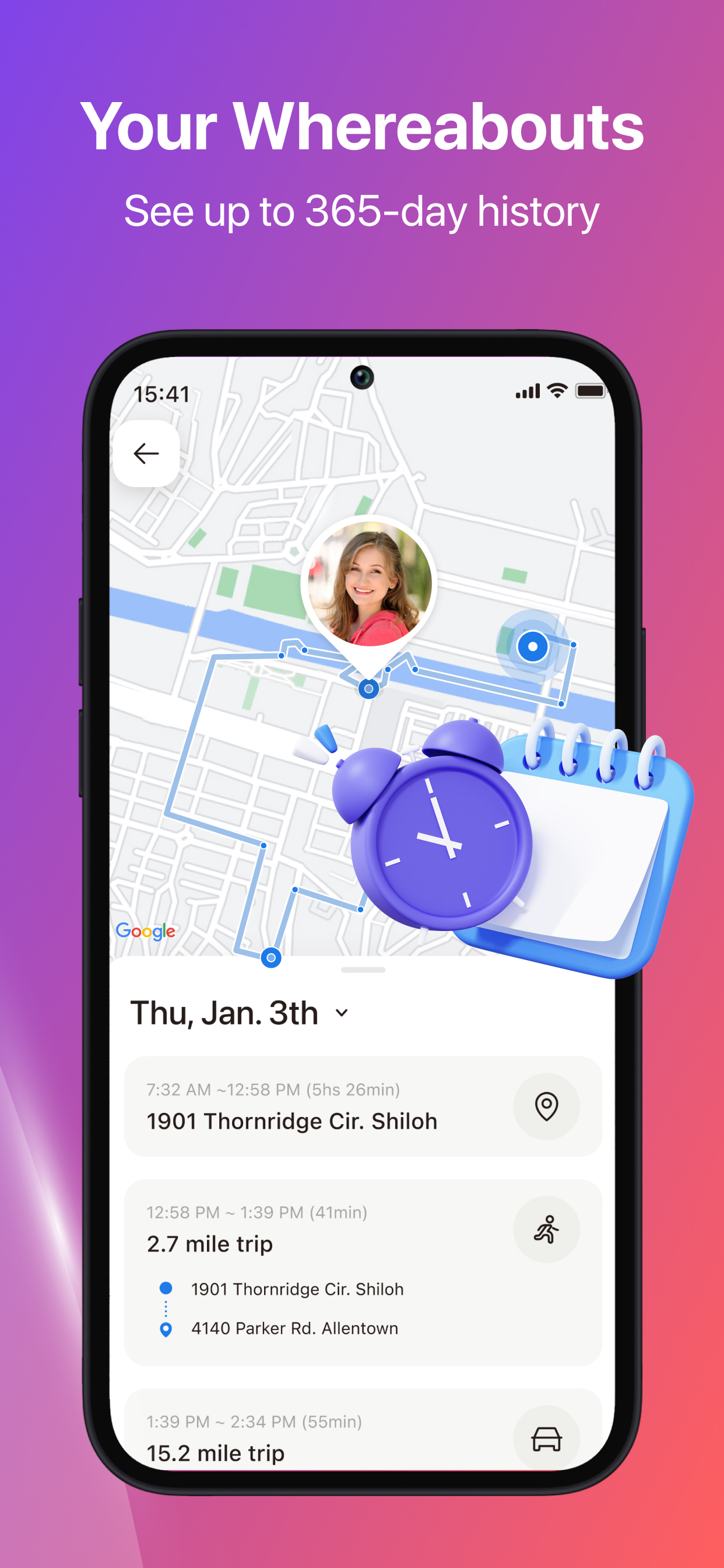 اسکرین شات 2 برنامه iSharing: GPS Location Tracker