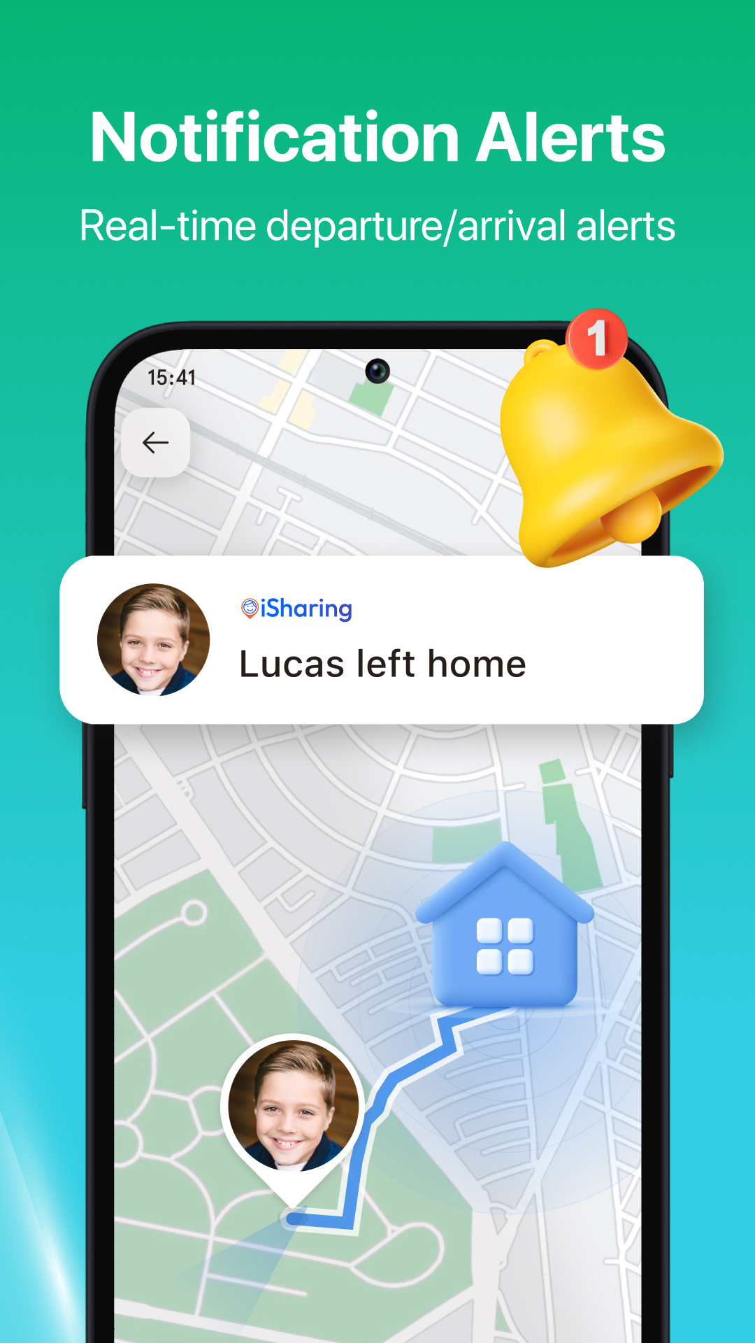 اسکرین شات 4 برنامه iSharing: GPS Location Tracker
