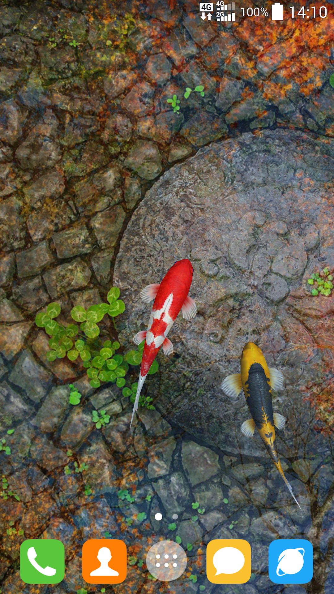 اسکرین شات 5 برنامه Water Garden Live Wallpaper