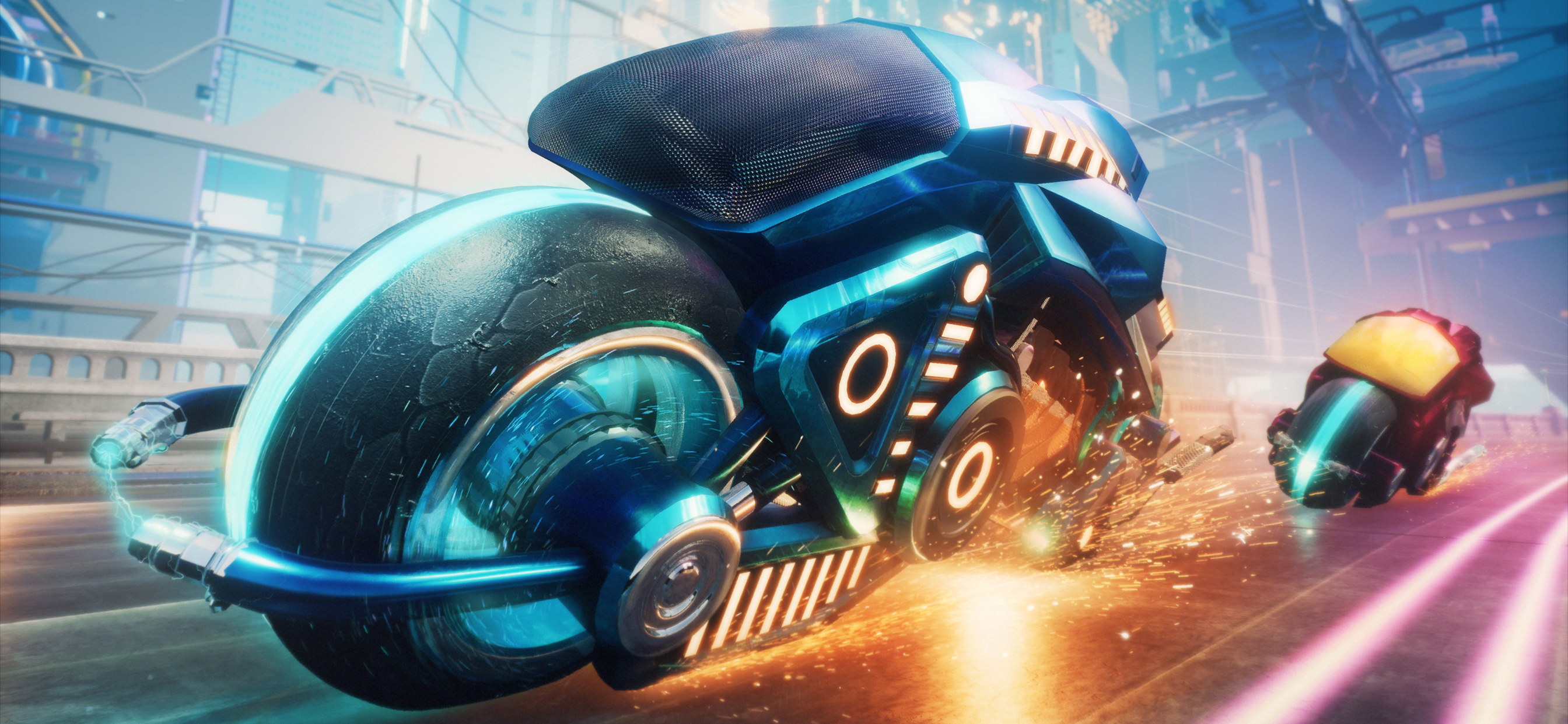 اسکرین شات 1 بازی 32SECS: Neon City Rider 2