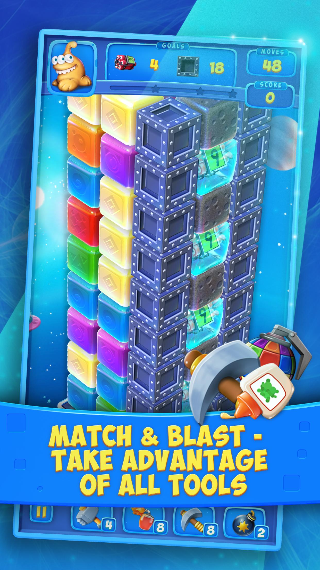 اسکرین شات 6 بازی Toon Rescue: Blast and Match
