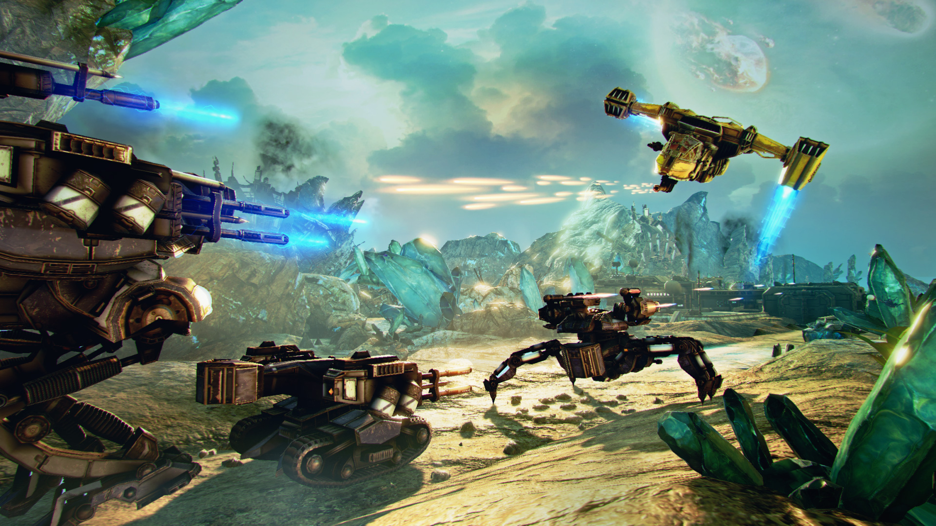 اسکرین شات 1 بازی Red Siren: Robot and Mecha War