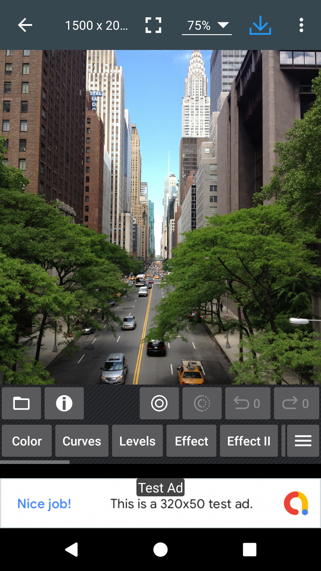 اسکرین شات 1 برنامه Photo Editor