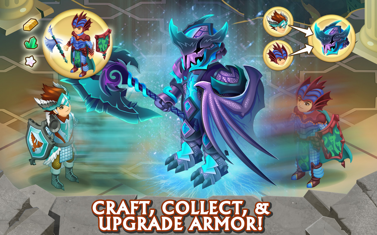 اسکرین شات 2 بازی Knights & Dragons Action RPG