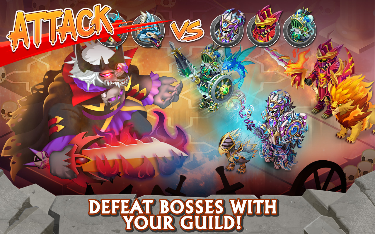 اسکرین شات 4 بازی Knights & Dragons Action RPG