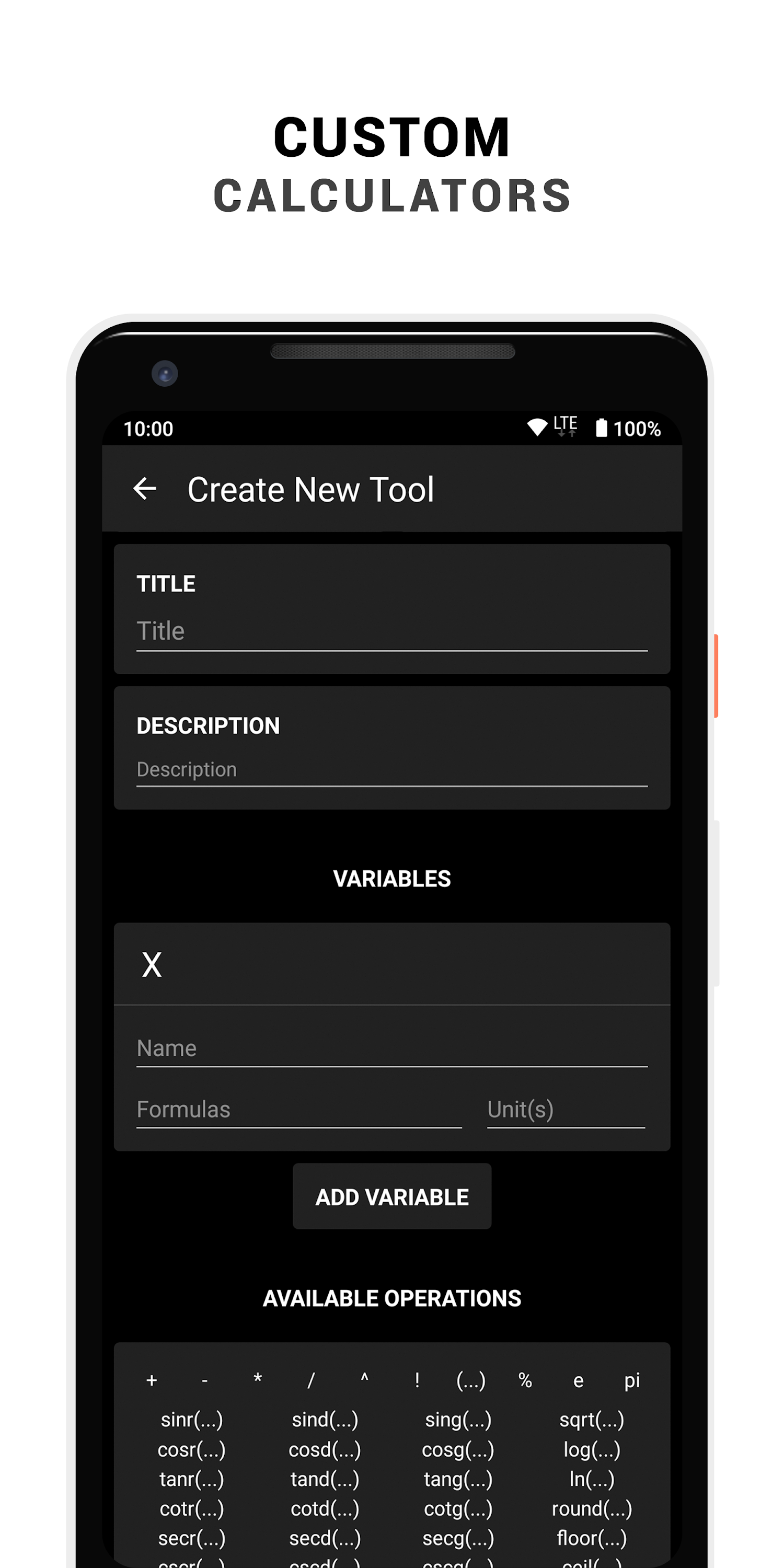 اسکرین شات 8 برنامه CalcKit: All-In-One Calculator