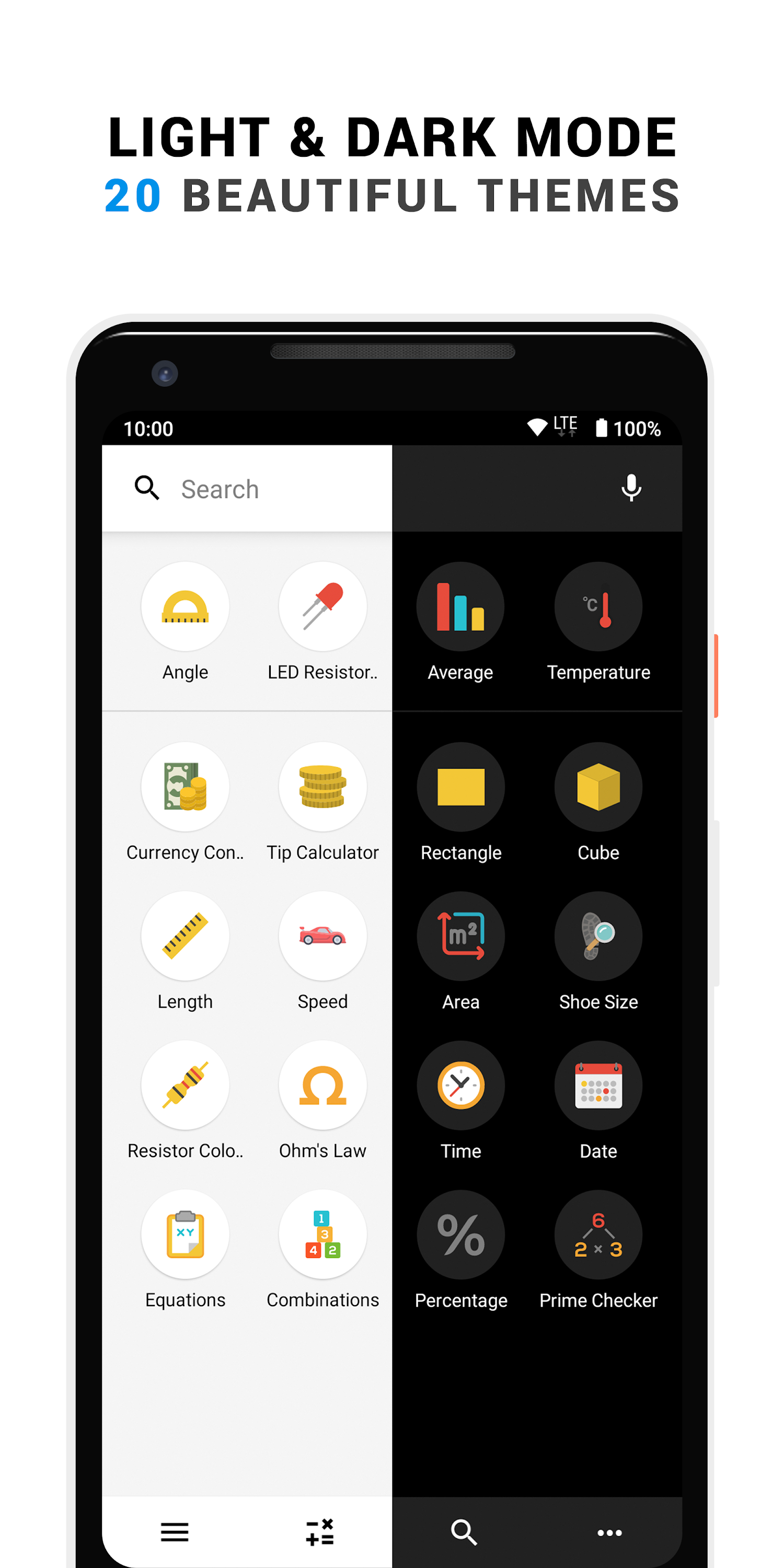 اسکرین شات 3 برنامه CalcKit: All-In-One Calculator