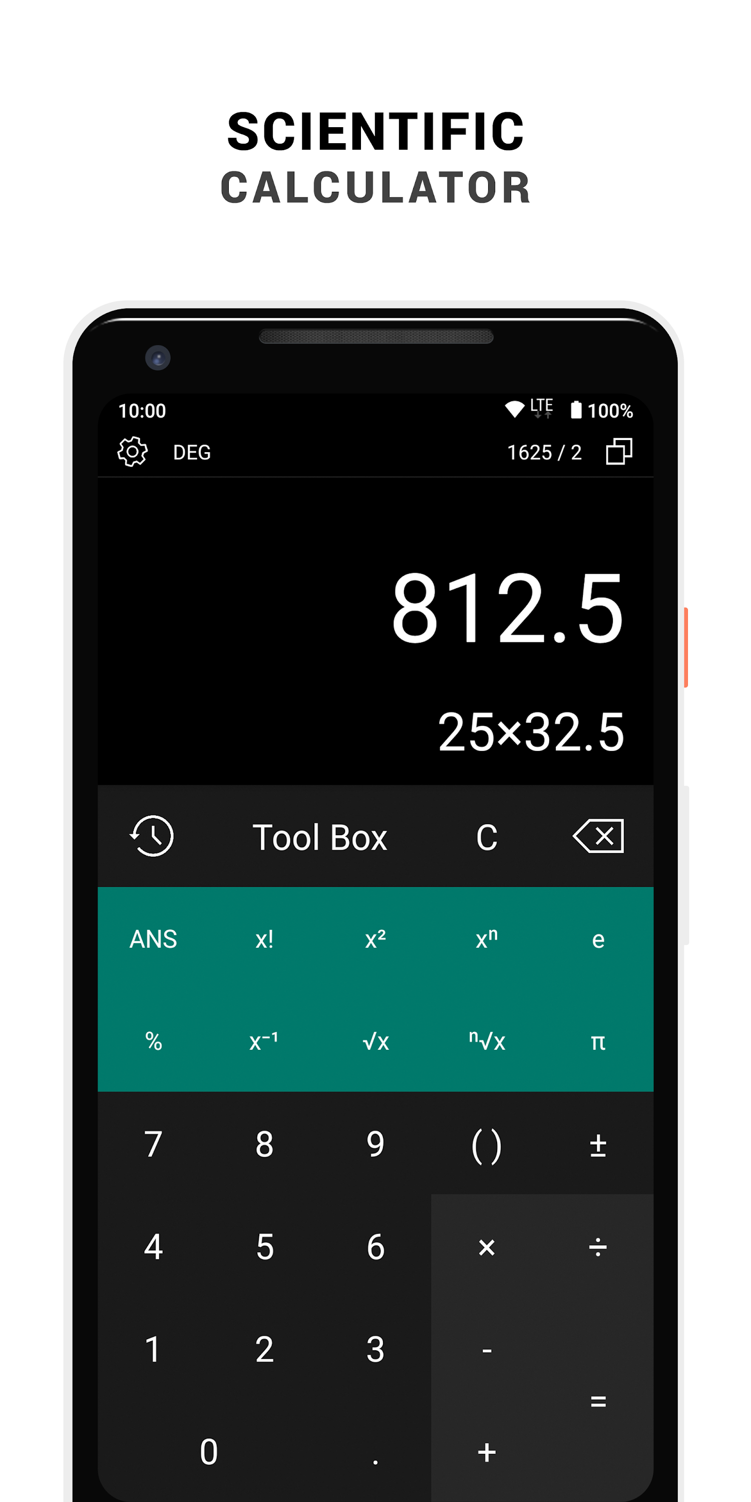 اسکرین شات 2 برنامه CalcKit: All-In-One Calculator