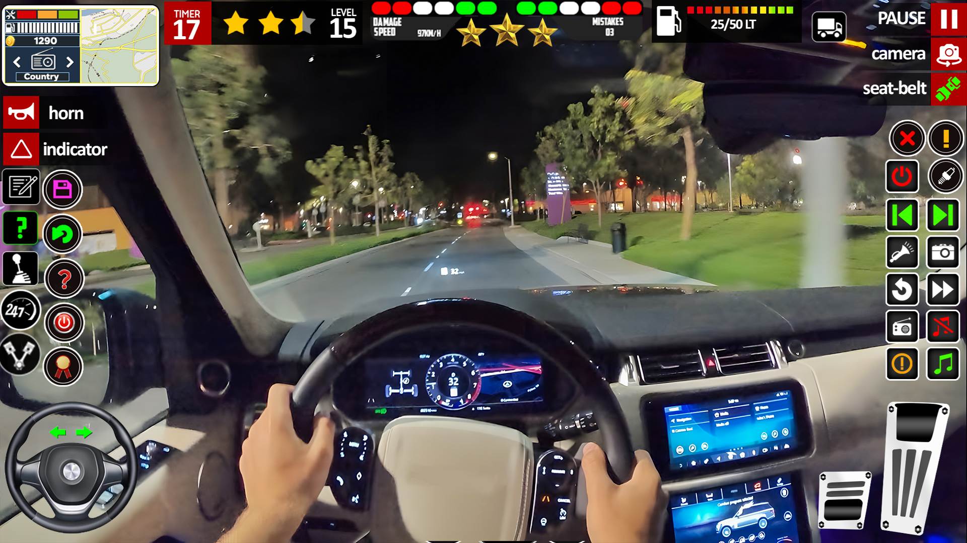 اسکرین شات 3 برنامه Real Car Parking Games Offline