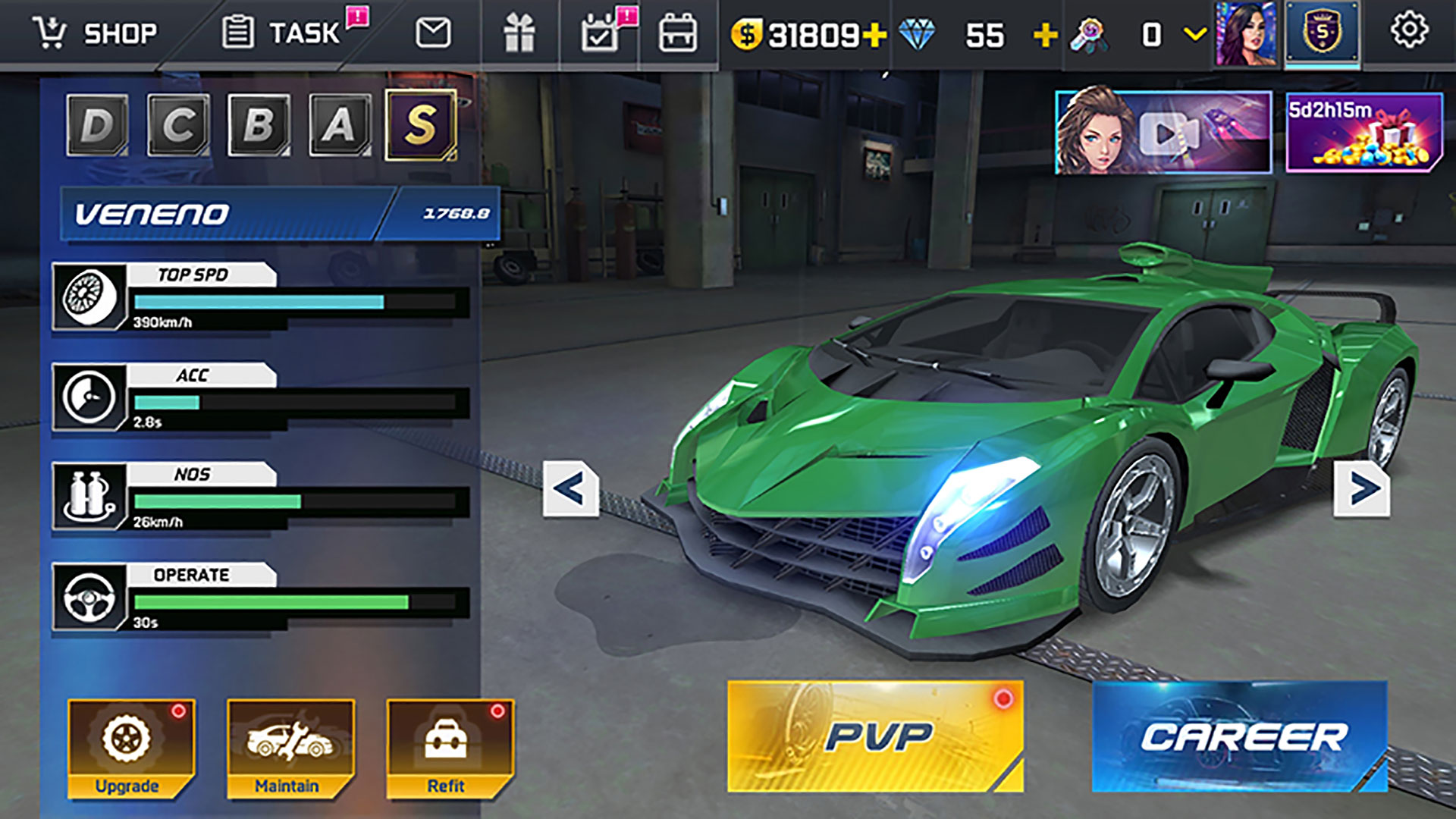 اسکرین شات 2 بازی Street Racing HD