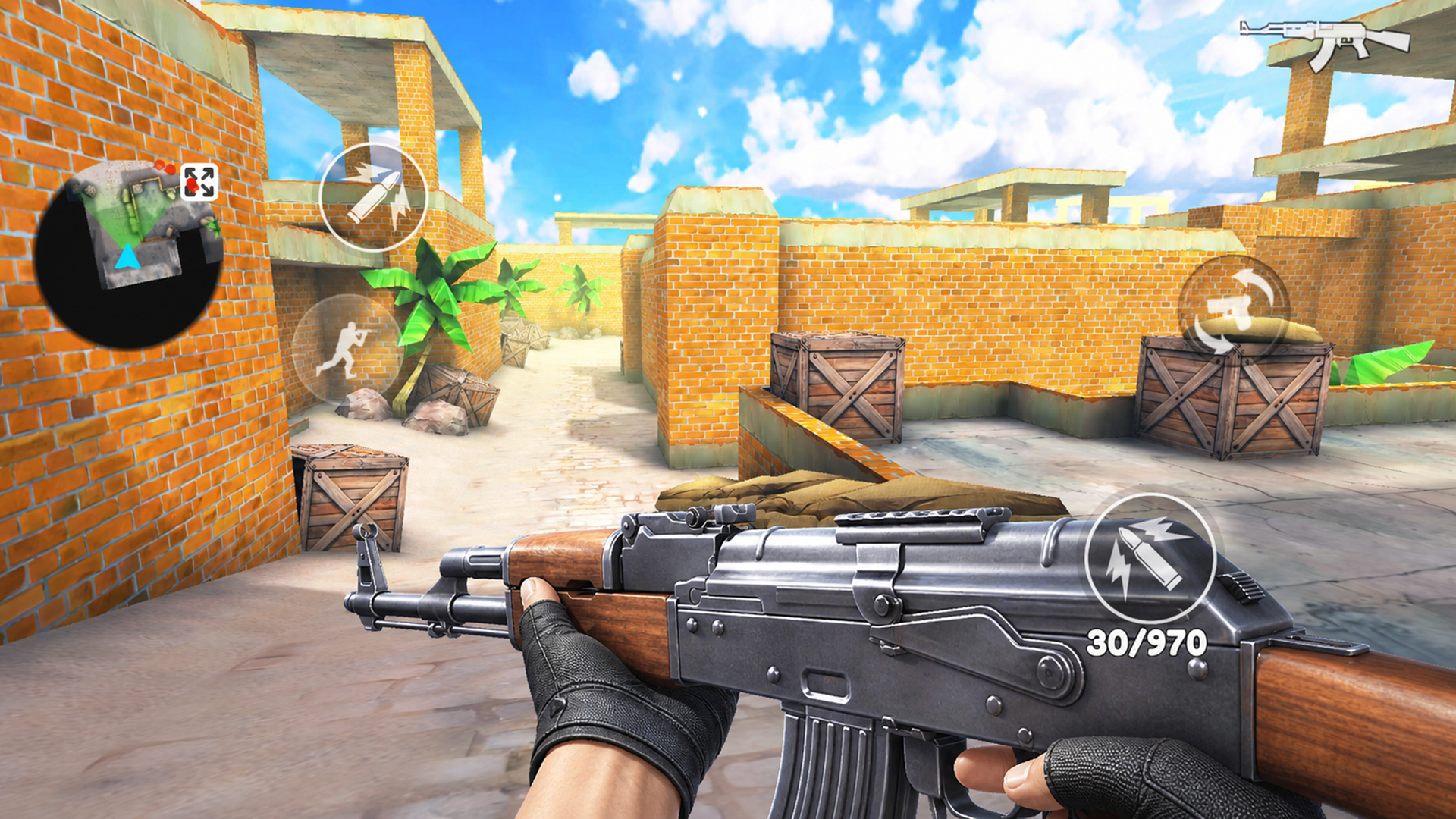 اسکرین شات 1 بازی Gun Strike：FPS Shooter Game