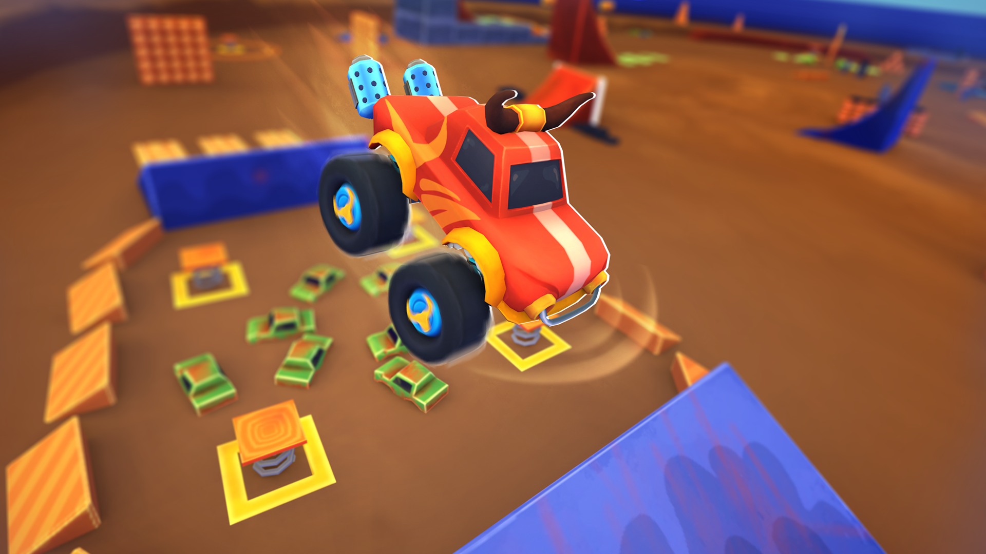 اسکرین شات 6 بازی Monster Truck Games for Kids