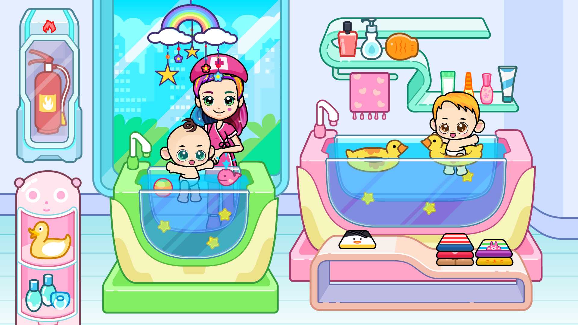 اسکرین شات 1 بازی My Hospital Town Doctor Games