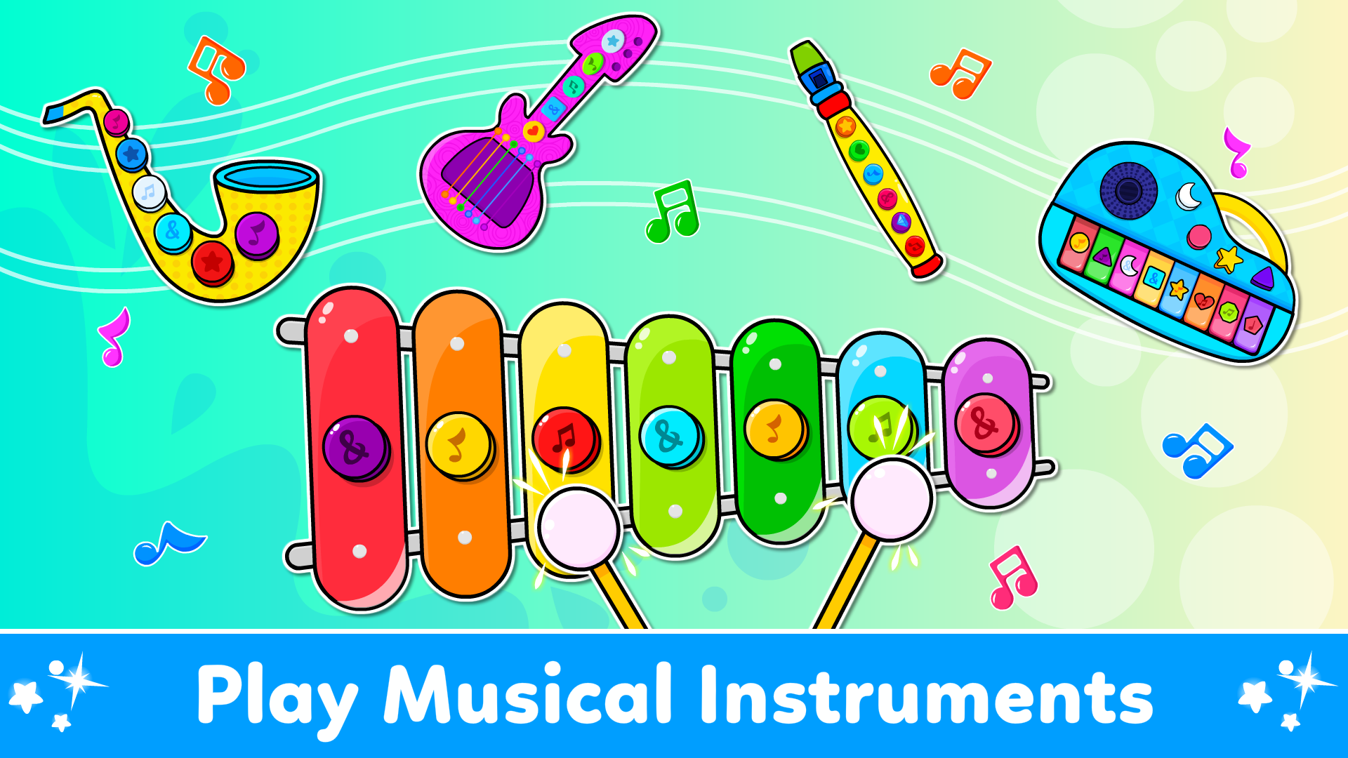 اسکرین شات 2 بازی Baby Piano Kids Music Games