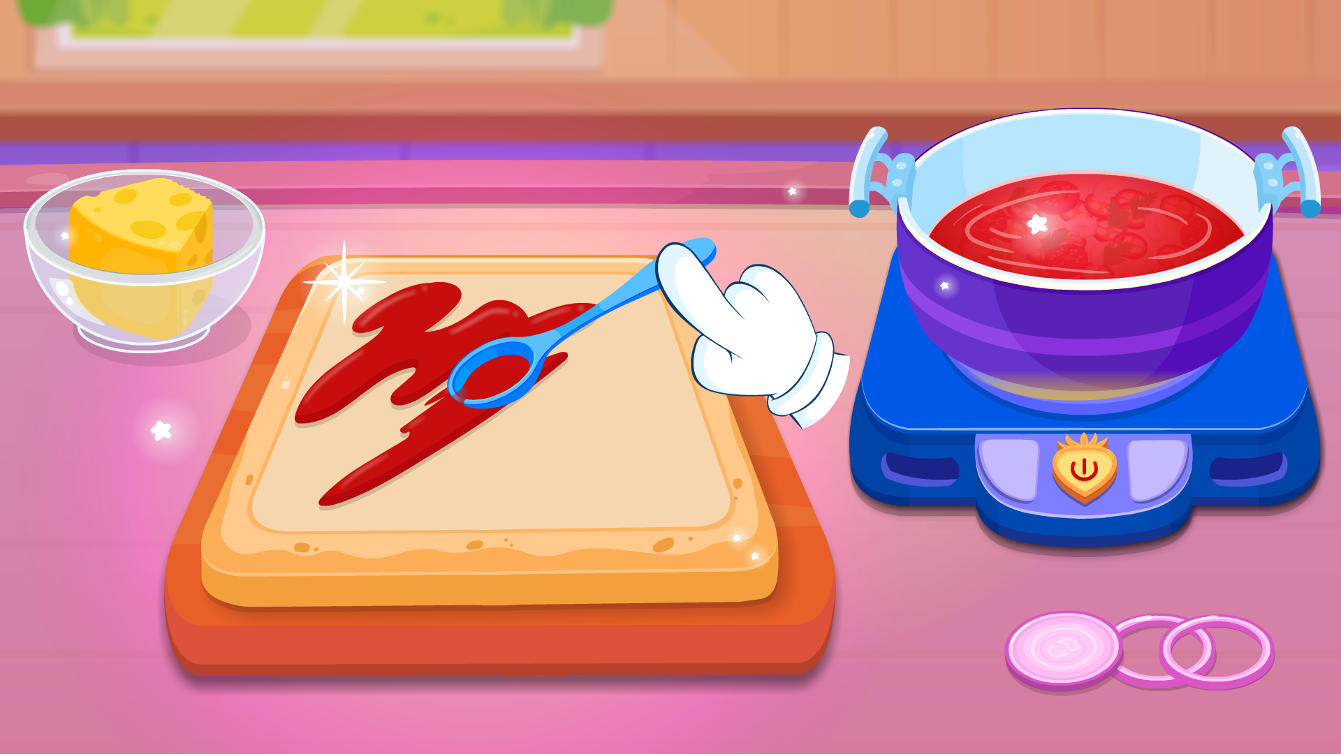 اسکرین شات 8 بازی Kids Pizza Maker Cooking Games
