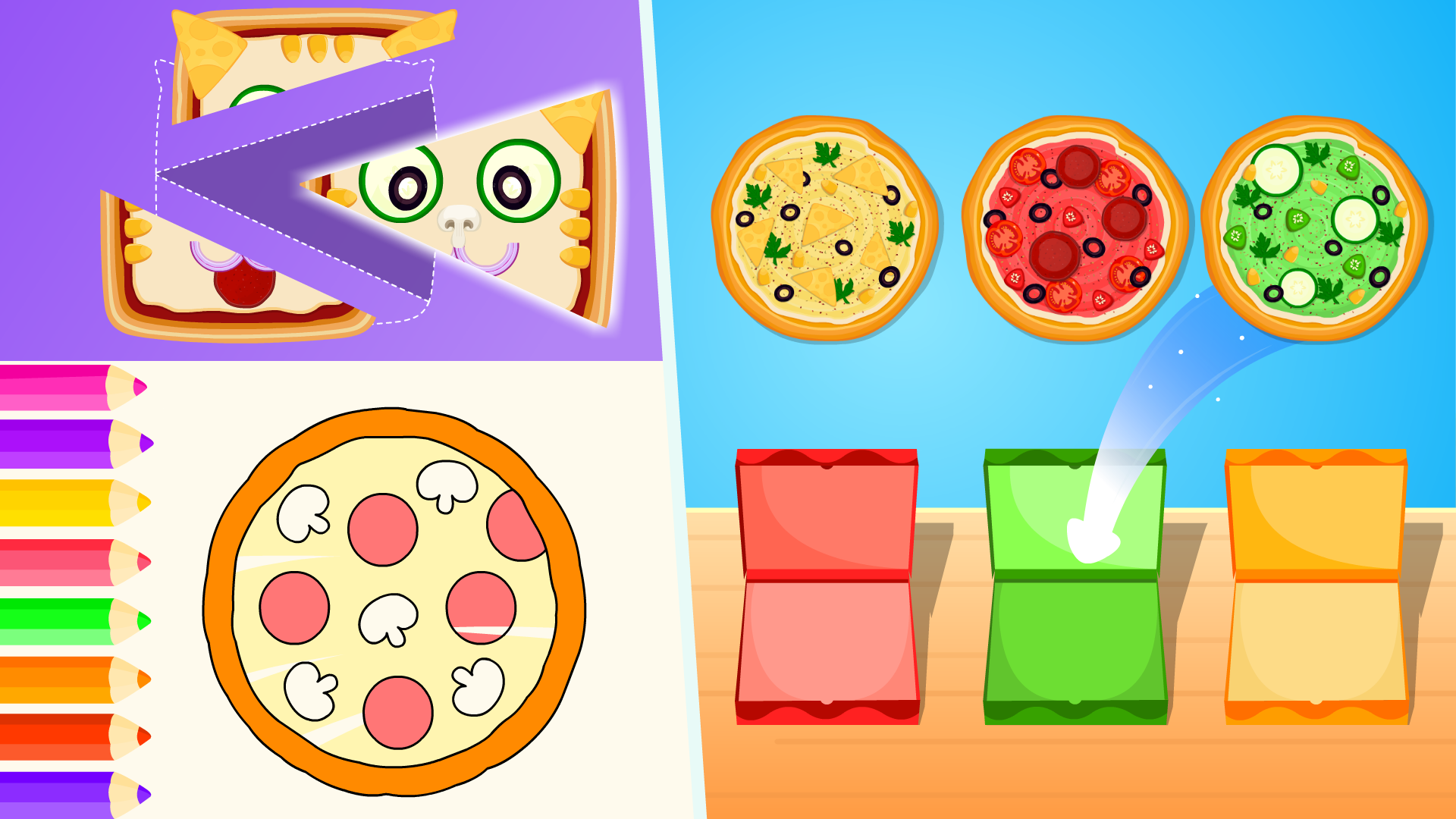 اسکرین شات 4 بازی Pizza Maker and Baking Games