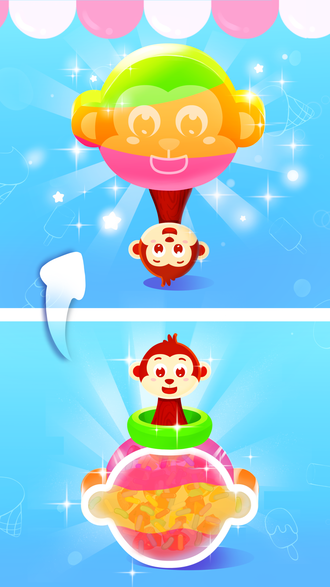 اسکرین شات 6 بازی Ice Cream Games: Ice Cream DIY