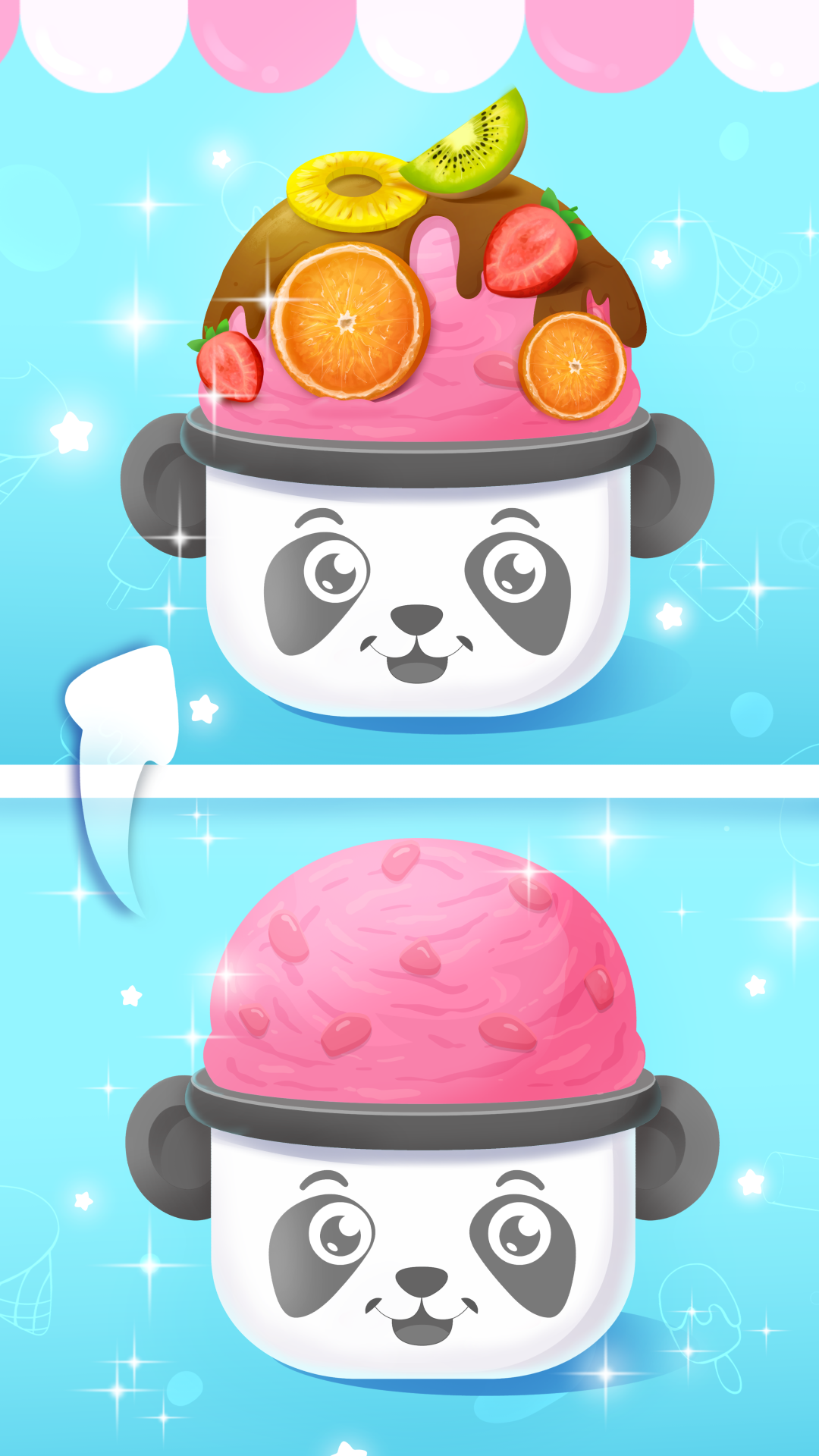 اسکرین شات 3 بازی Ice Cream Games: Ice Cream DIY