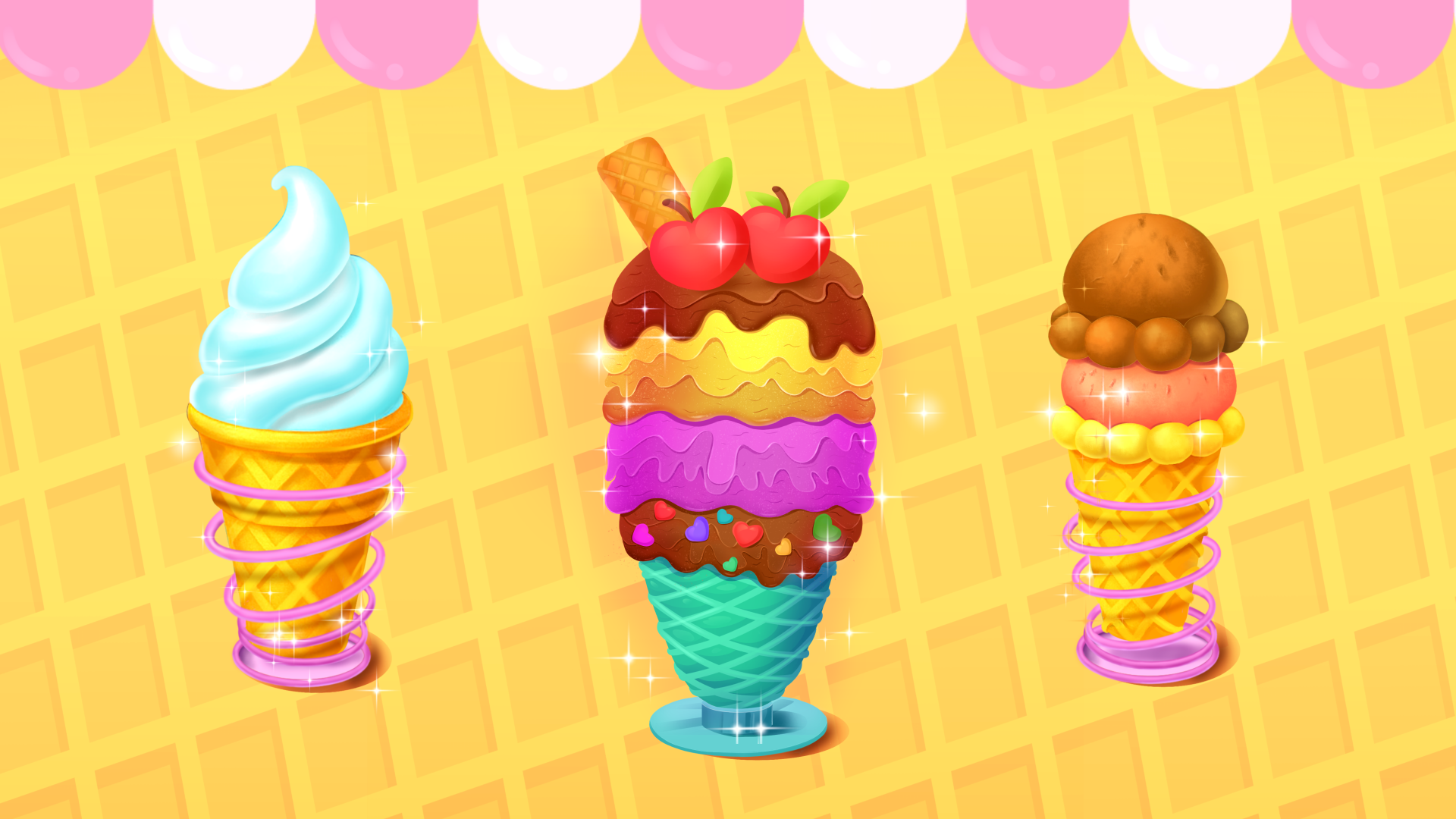 اسکرین شات 2 بازی Ice Cream Games: Ice Cream DIY
