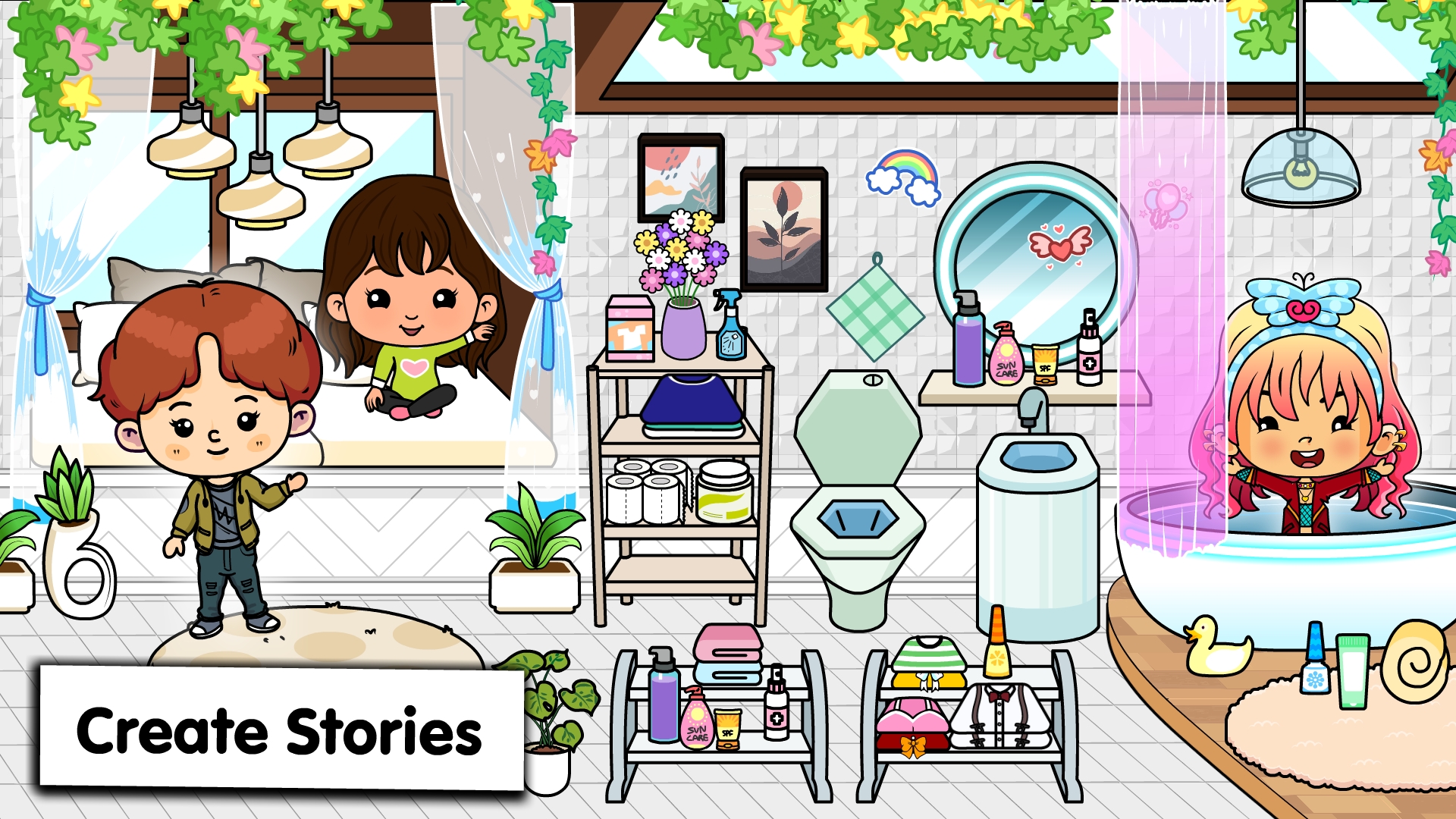 اسکرین شات 6 بازی Tizi Princess Home Design Game