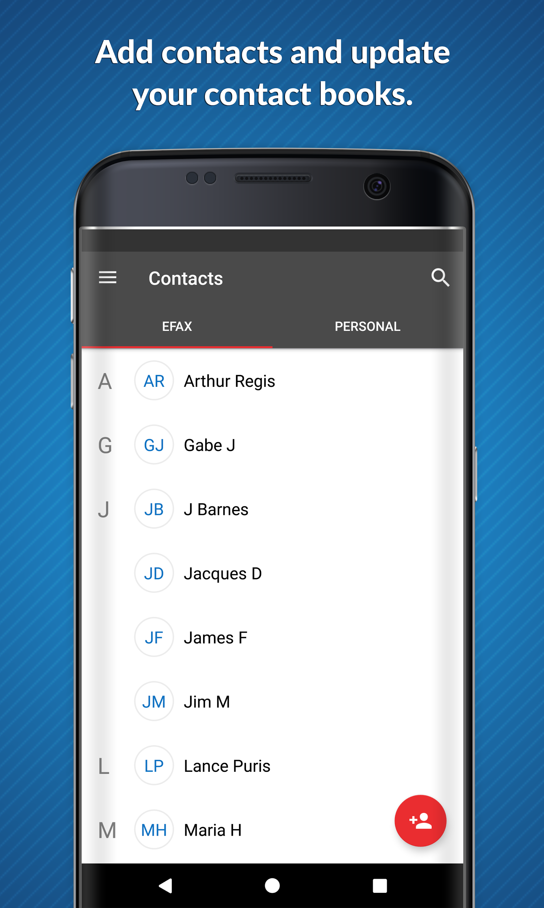 اسکرین شات 4 برنامه eFax® App: Plus-Pro-Protect