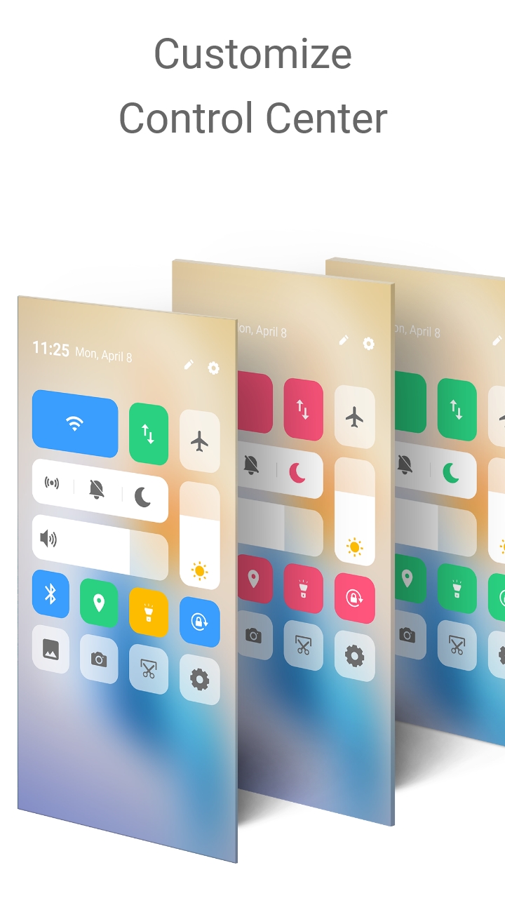 اسکرین شات 4 برنامه Vivo Style Control Center