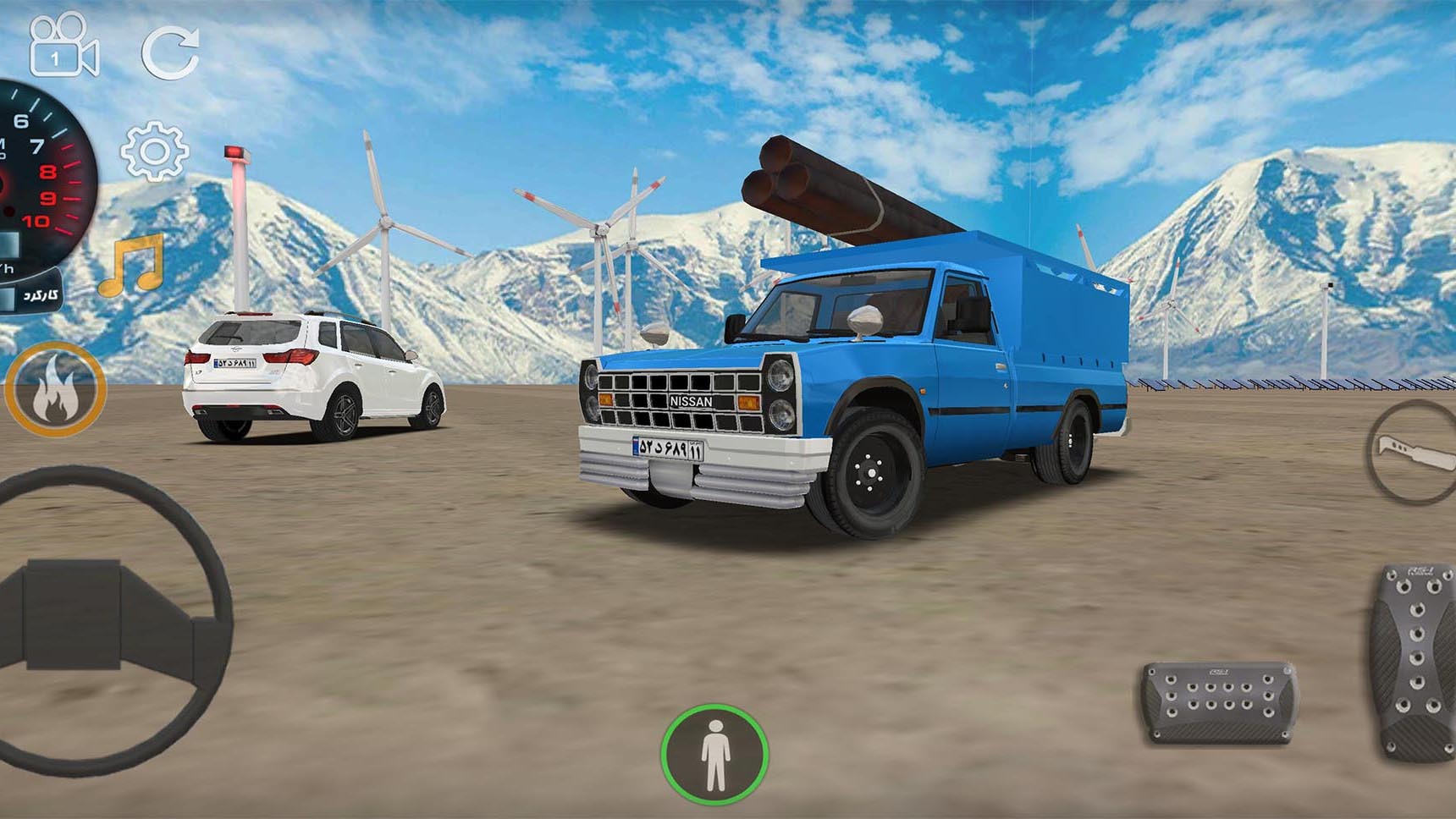 اسکرین شات 2 بازی ‏‏‏ماشین بازی نیسان ابی